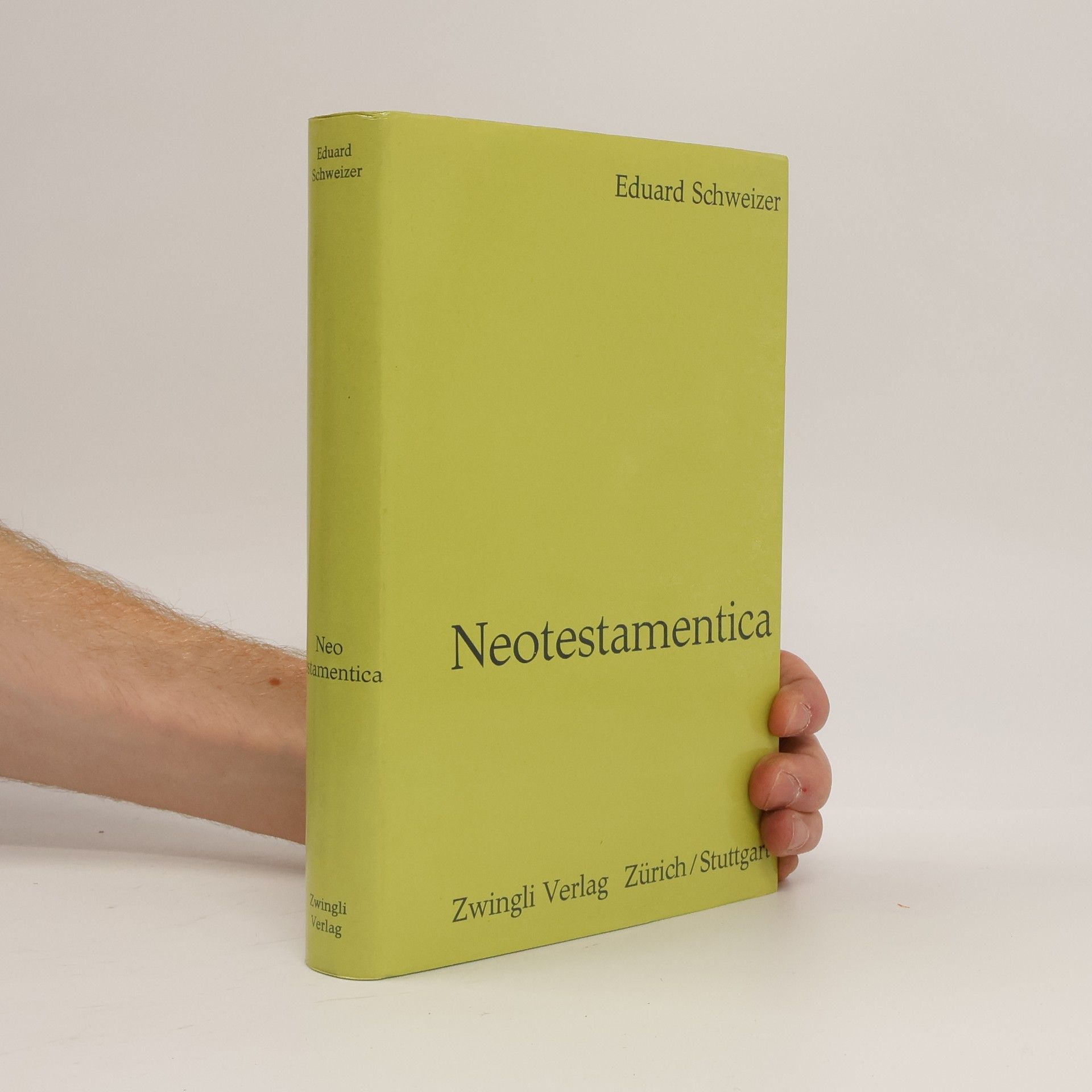 Eduard Schweizer Neotestamentica