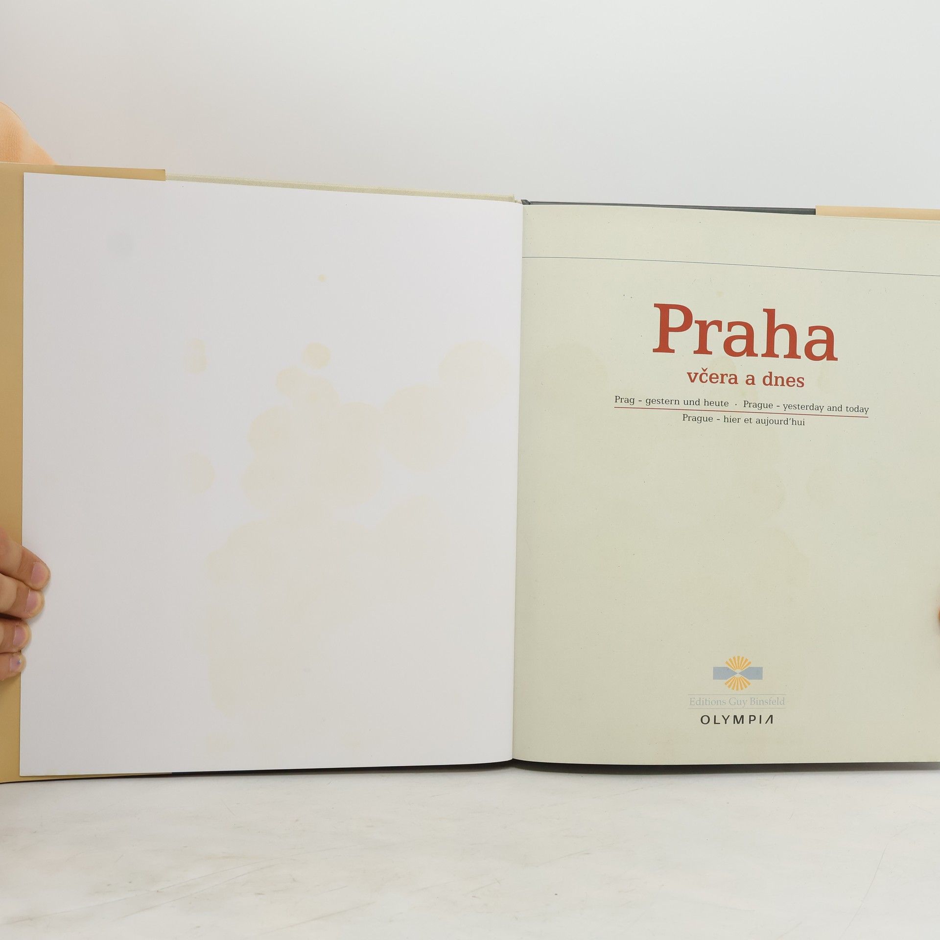 Miroslava Přikrylová Praha včera a dnes