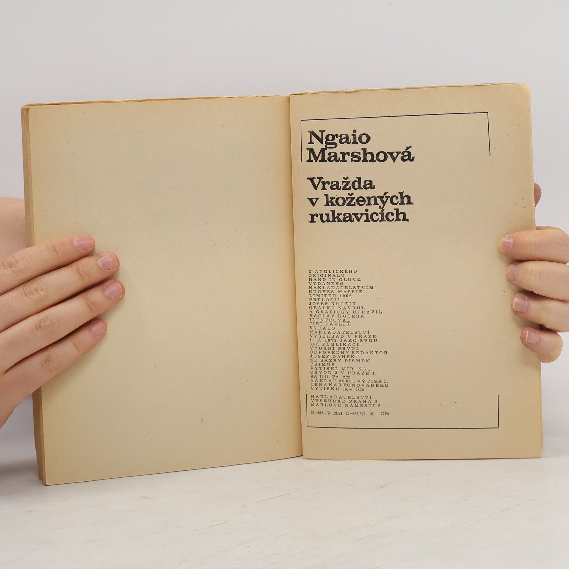 Ngaio Marsh Vražda v kožených rukavicích