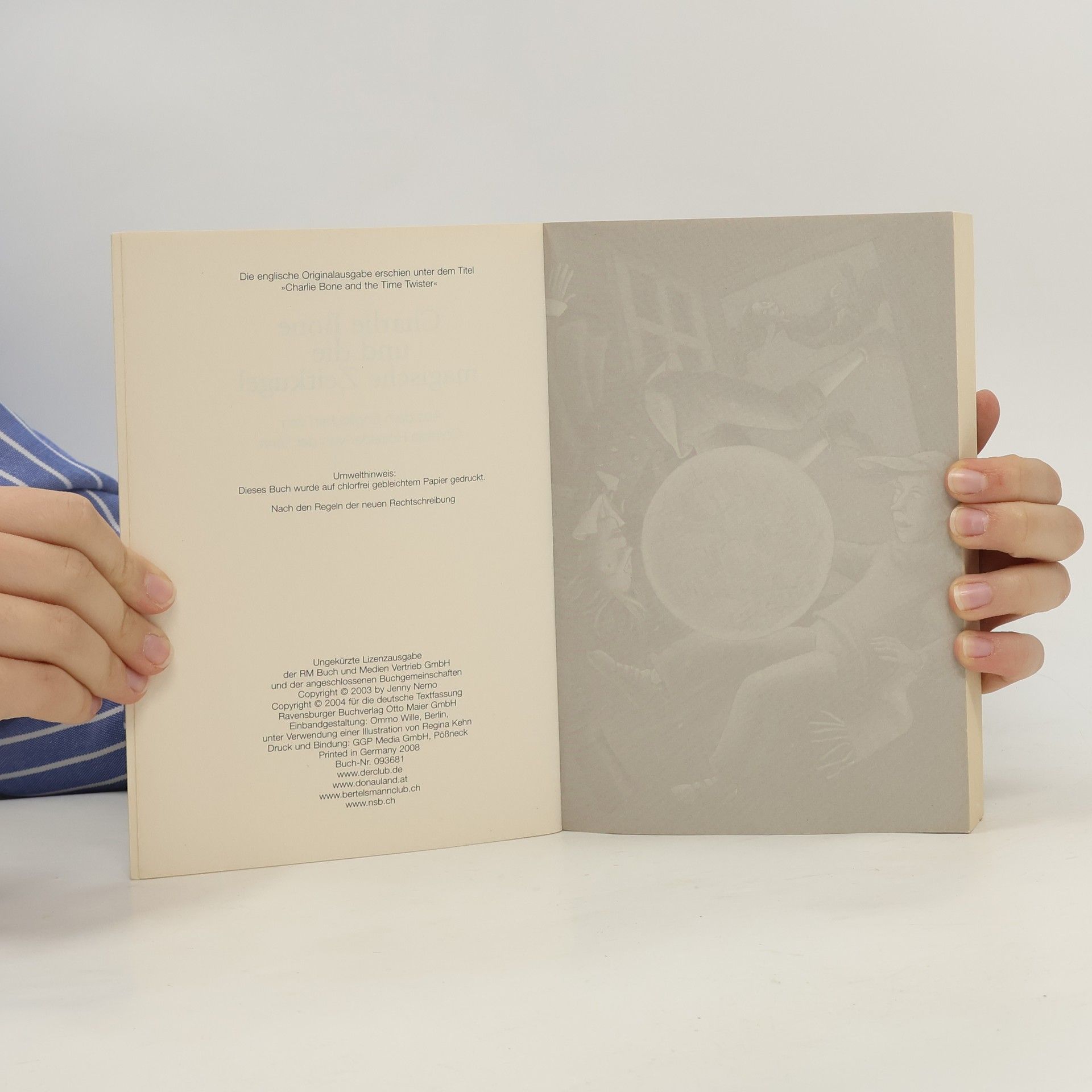 Jenny Nimmo Charlie Bone und die magische Zeitkugel