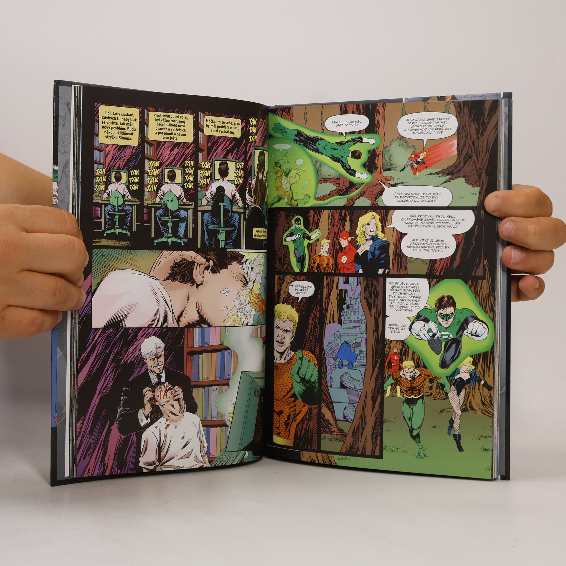 Brian Azzarello Jla. Rok jedna II.