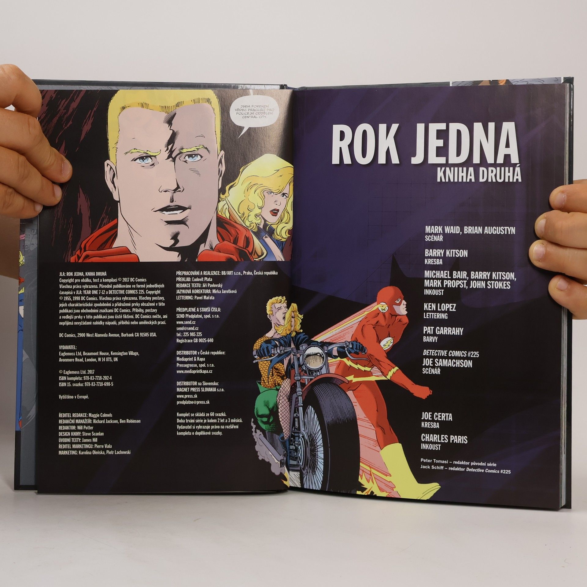 Brian Azzarello Jla. Rok jedna II.