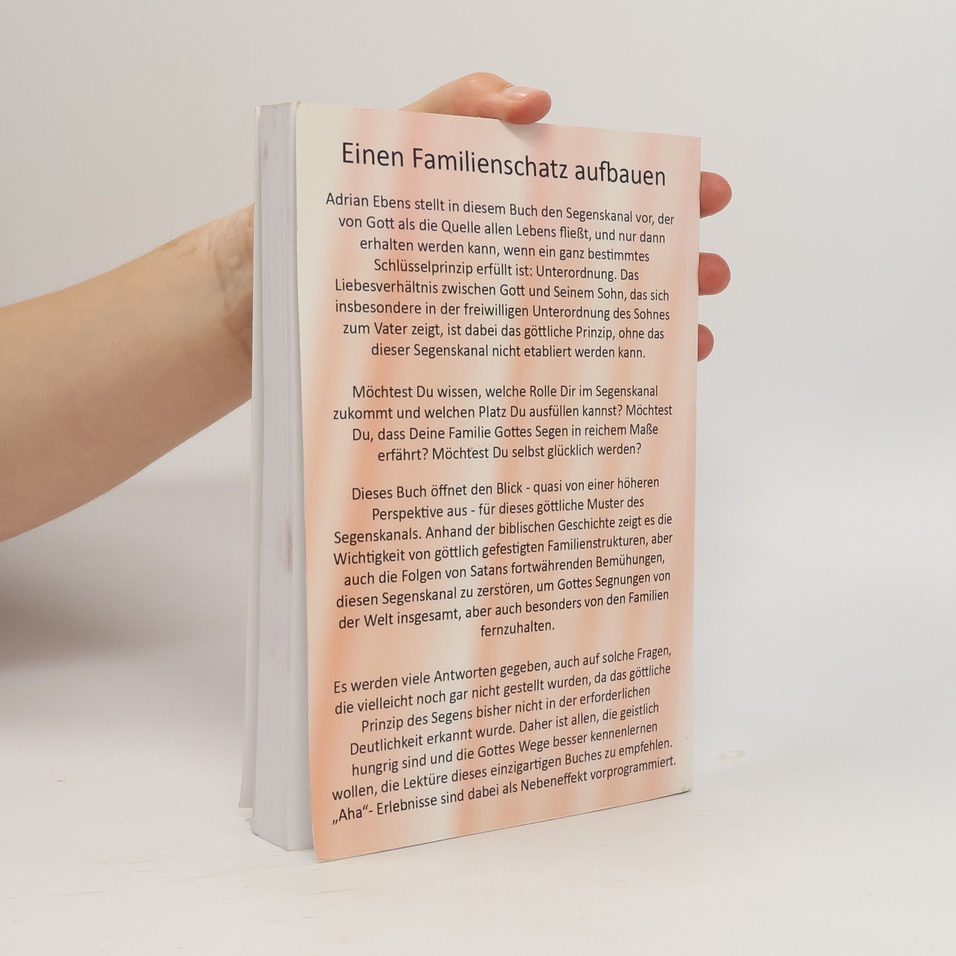 Adrian Ebens Die Frage des Lebens