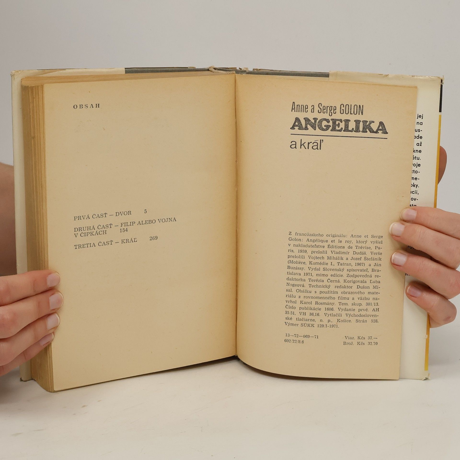 Anne Golon Angelika 3. Angelika a kráľ
