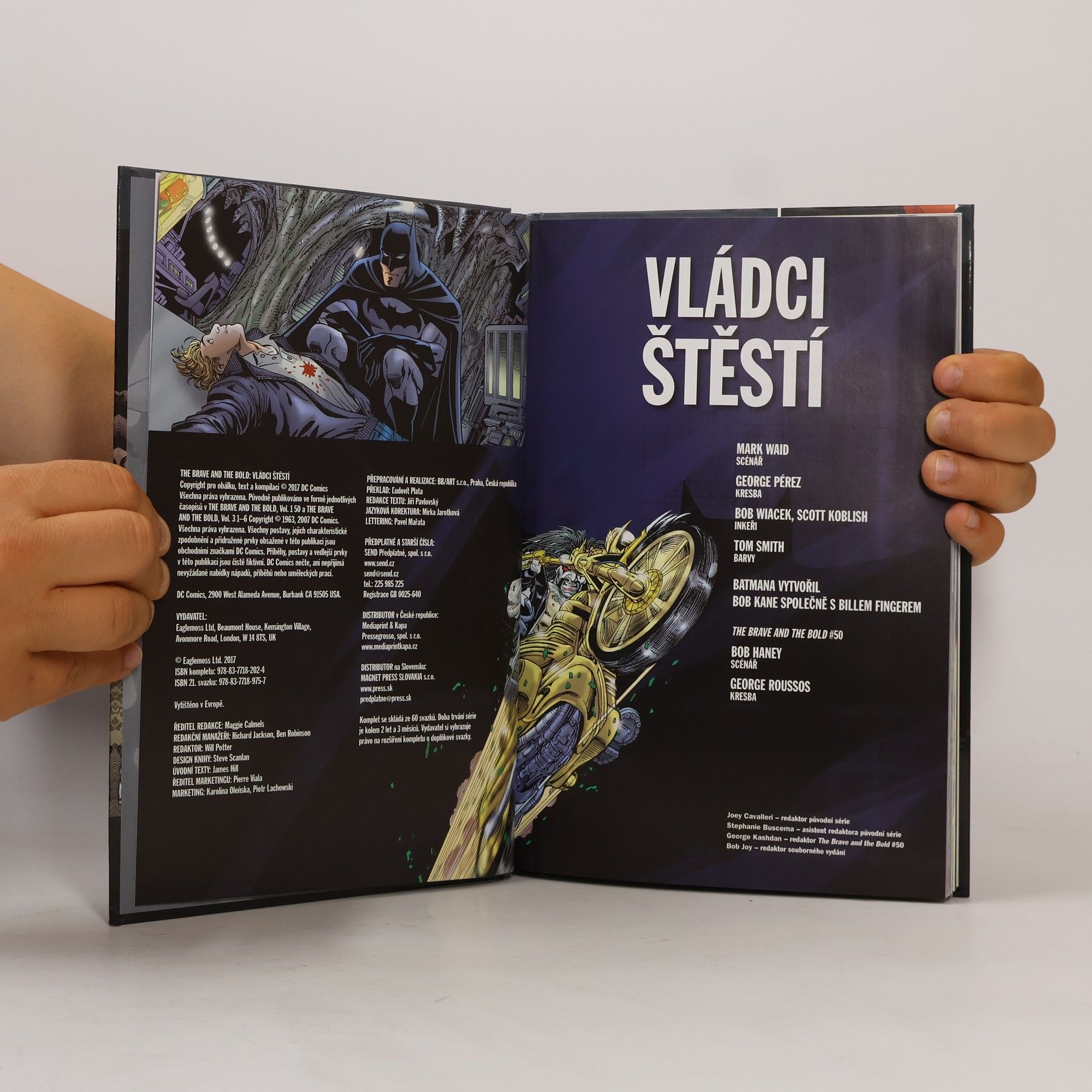 Kolektív autorov The Brave and the Bold: Vládci štěstí
