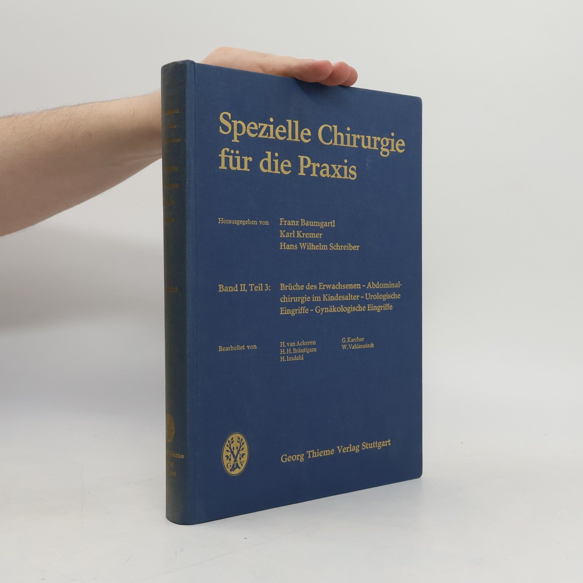 Hermann van Ackeren Spezielle Chirurgie für die Praxis