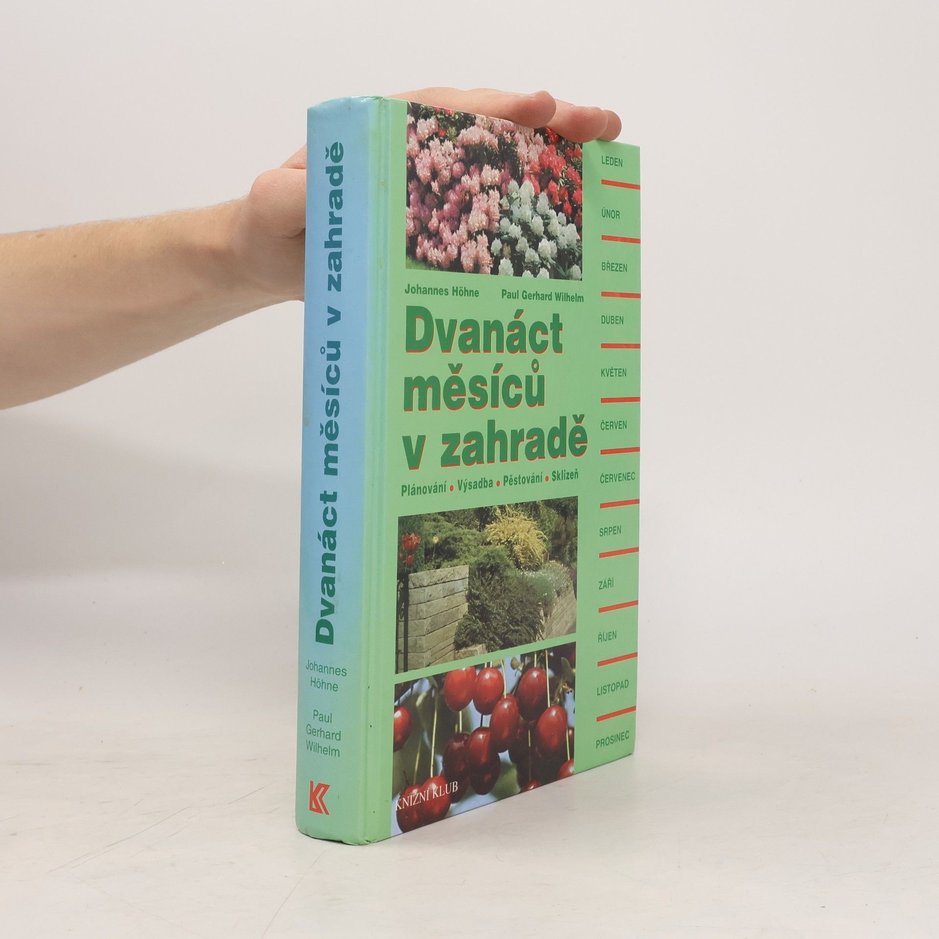 Johannes Höhne Dvanáct měsíců v zahradě : plánování, výsadba, pěstování, sklizeň