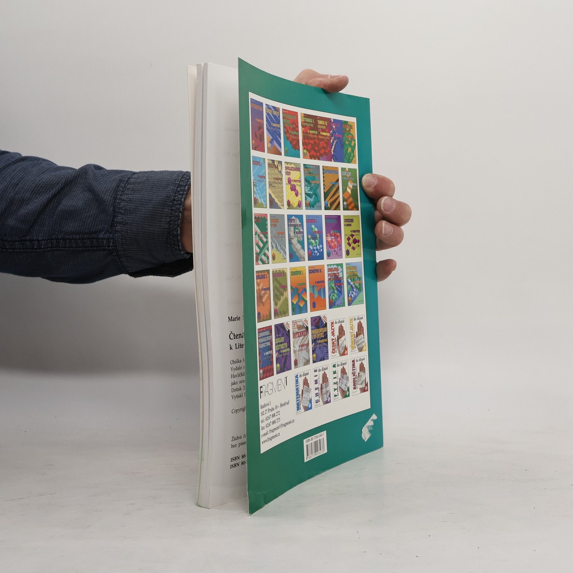 Marie Sochrová Čtenářský deník k Literatuře v kostce