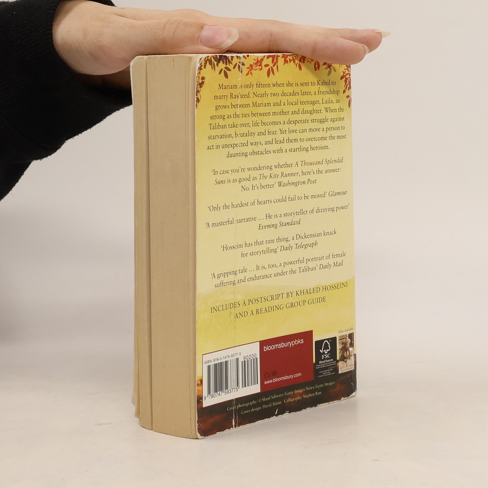 Khaled Hosseini A Thousand Splendid Suns