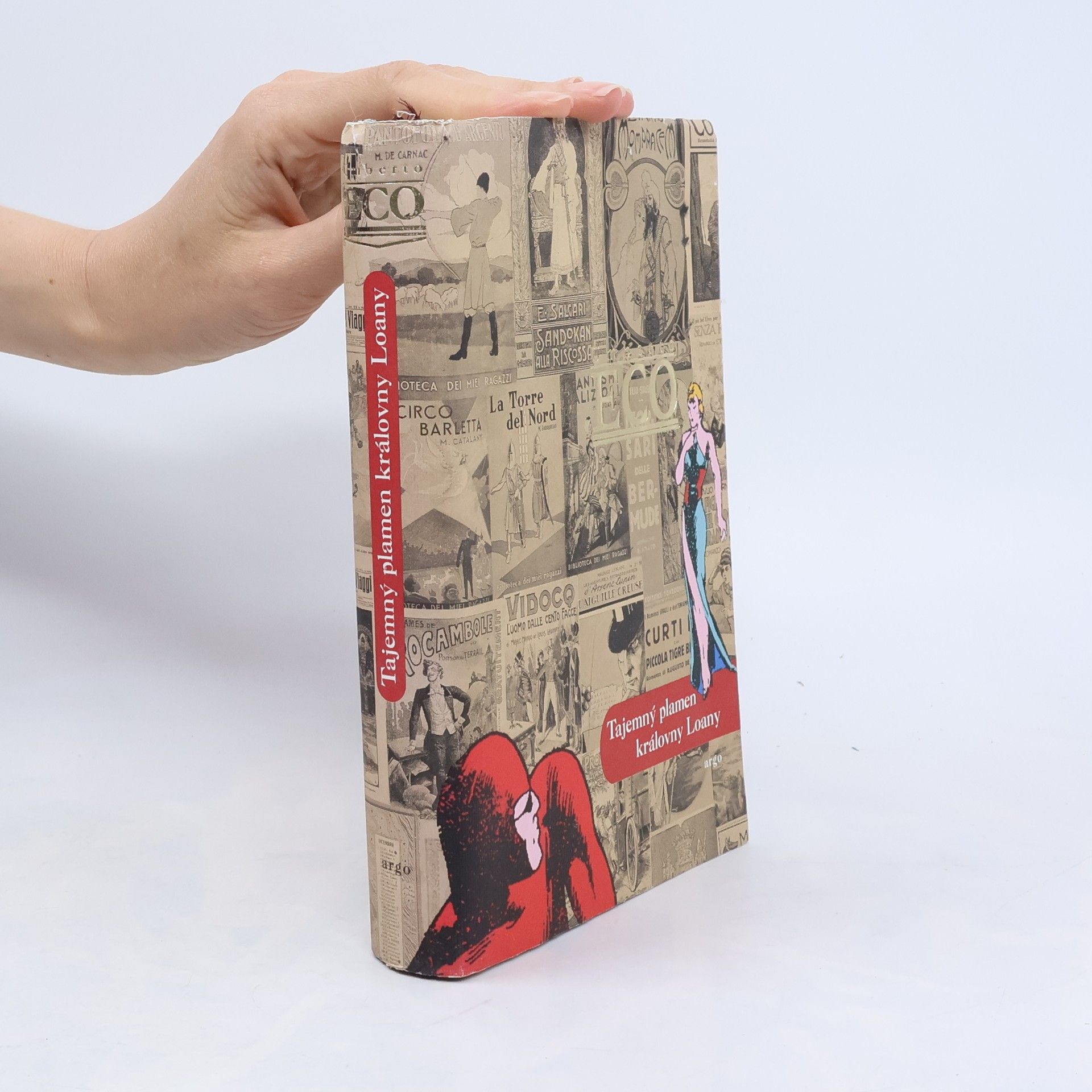 Umberto Eco Tajemný plamen královny Loany: Ilustrovaný román