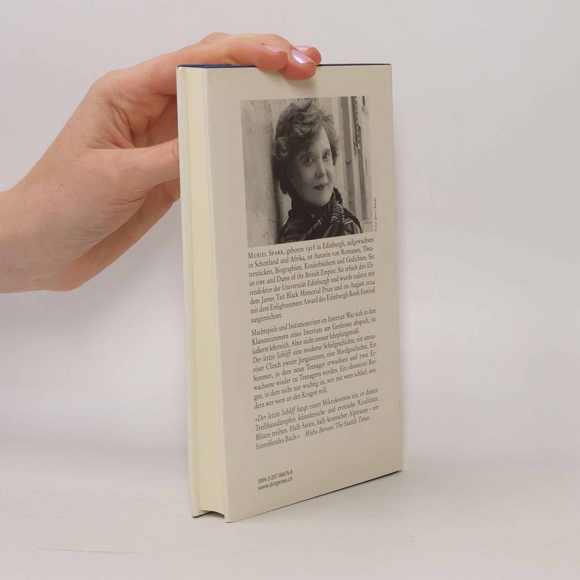 Muriel Spark Der letzte Schliff