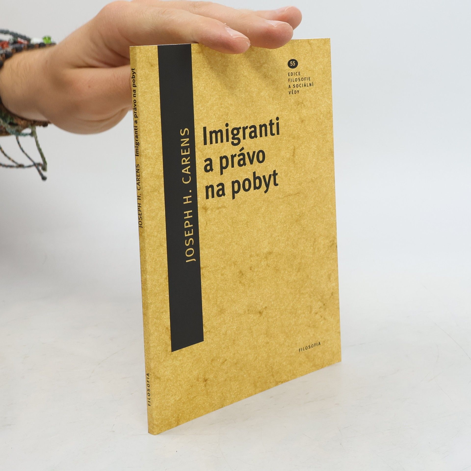 Joseph H. Carens Imigranti a právo na pobyt