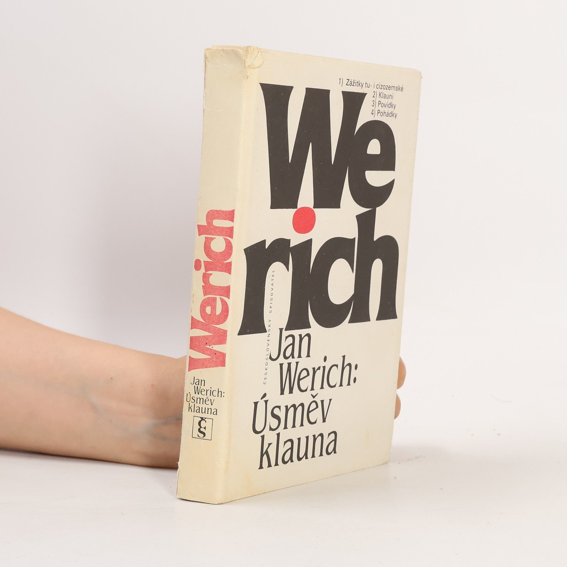 Jan Werich Úsměv klauna