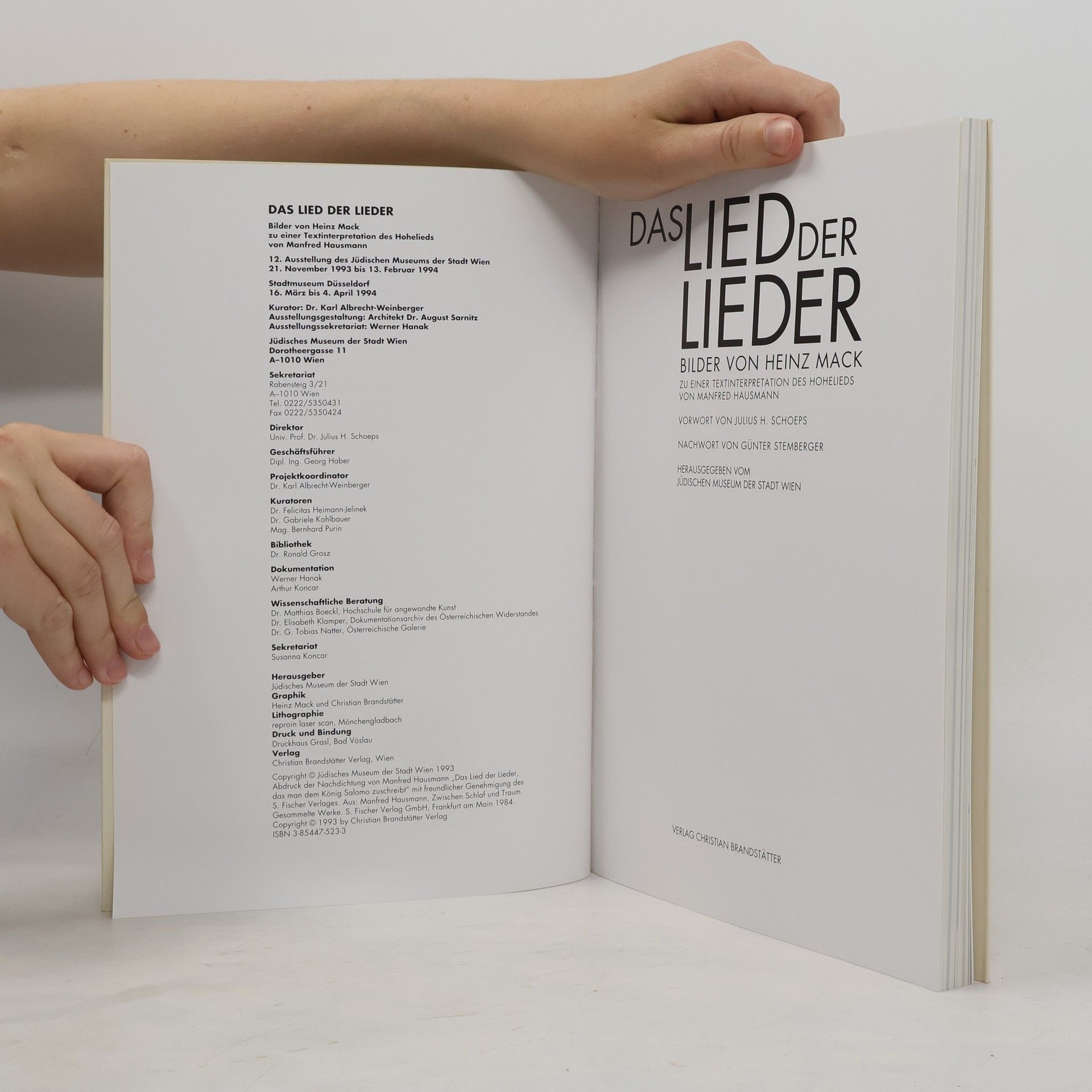 Heinz Mack Das Lied der Lieder