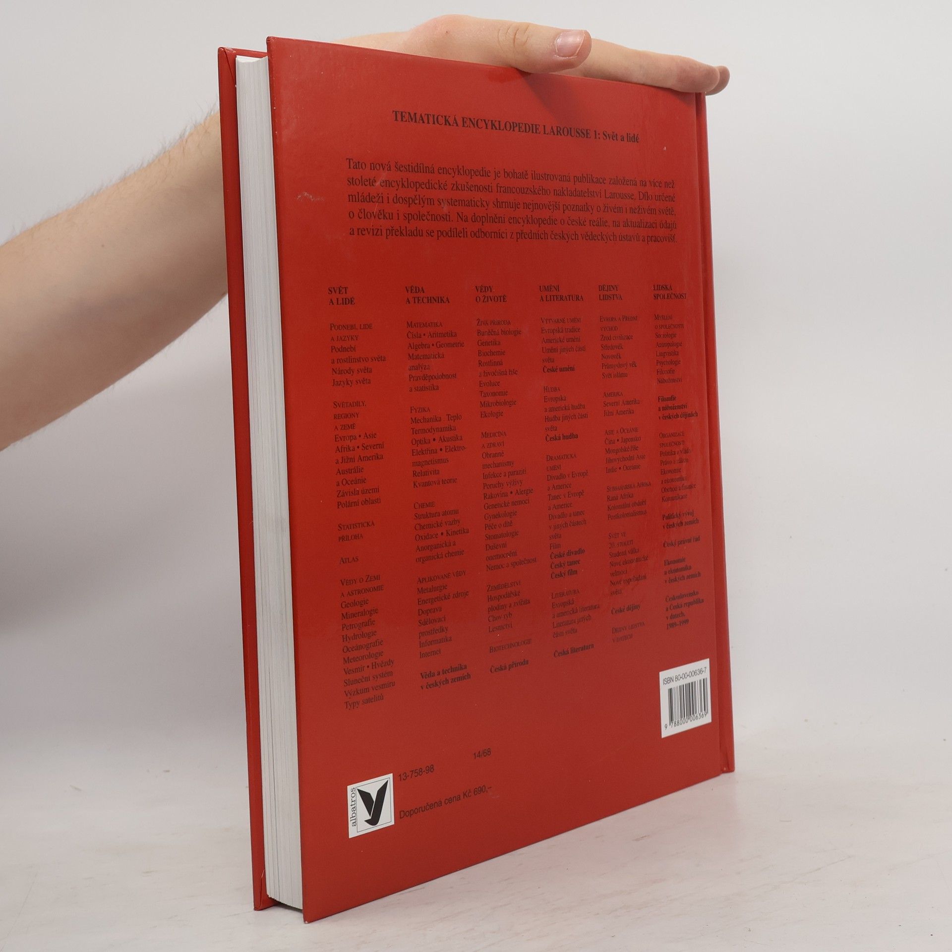Nicholas Bevan Tematická encyklopedie Larousse. Sv. 1, Svět a lidé