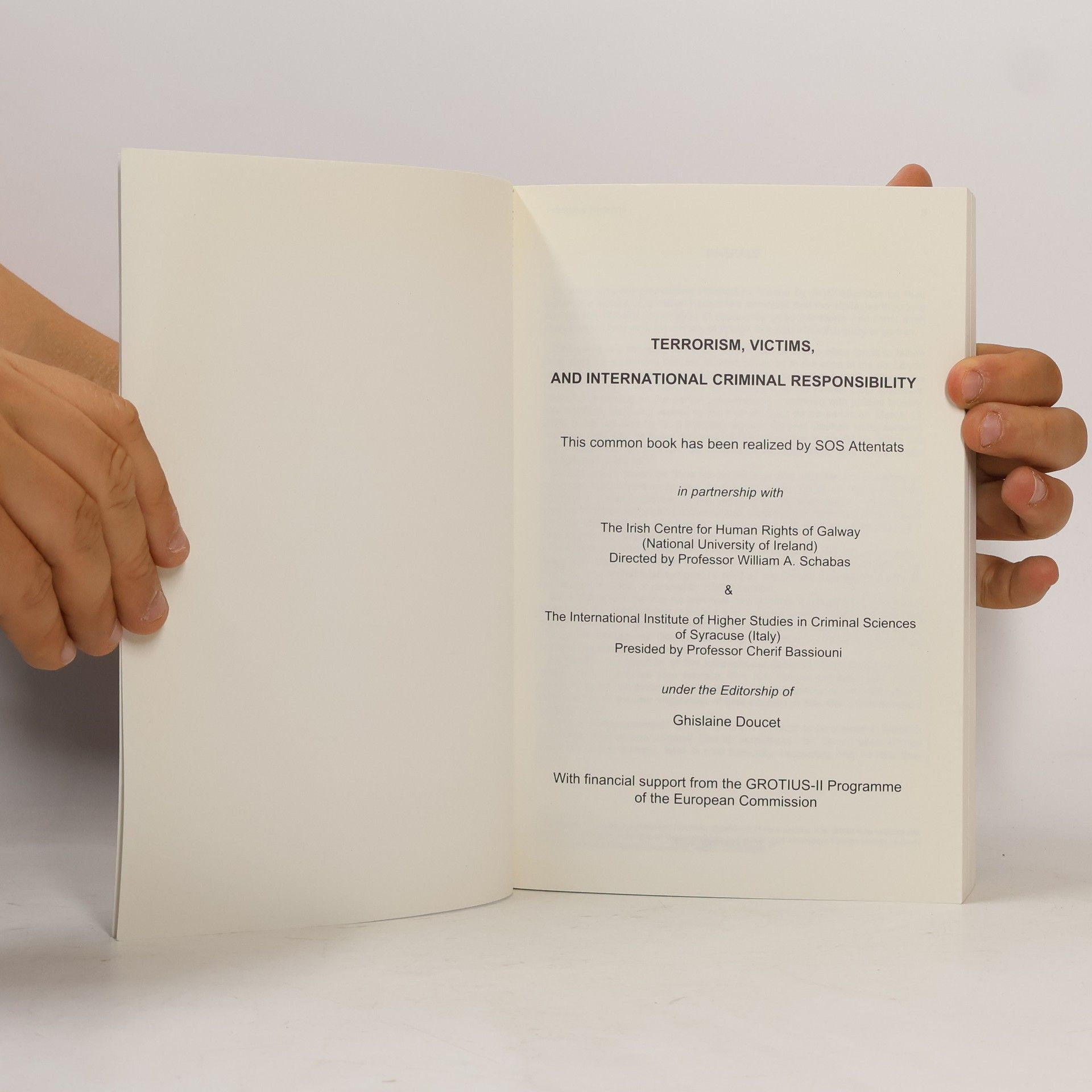 Autorenkollektiv Terrorism, Victims and International Criminal Responsibility