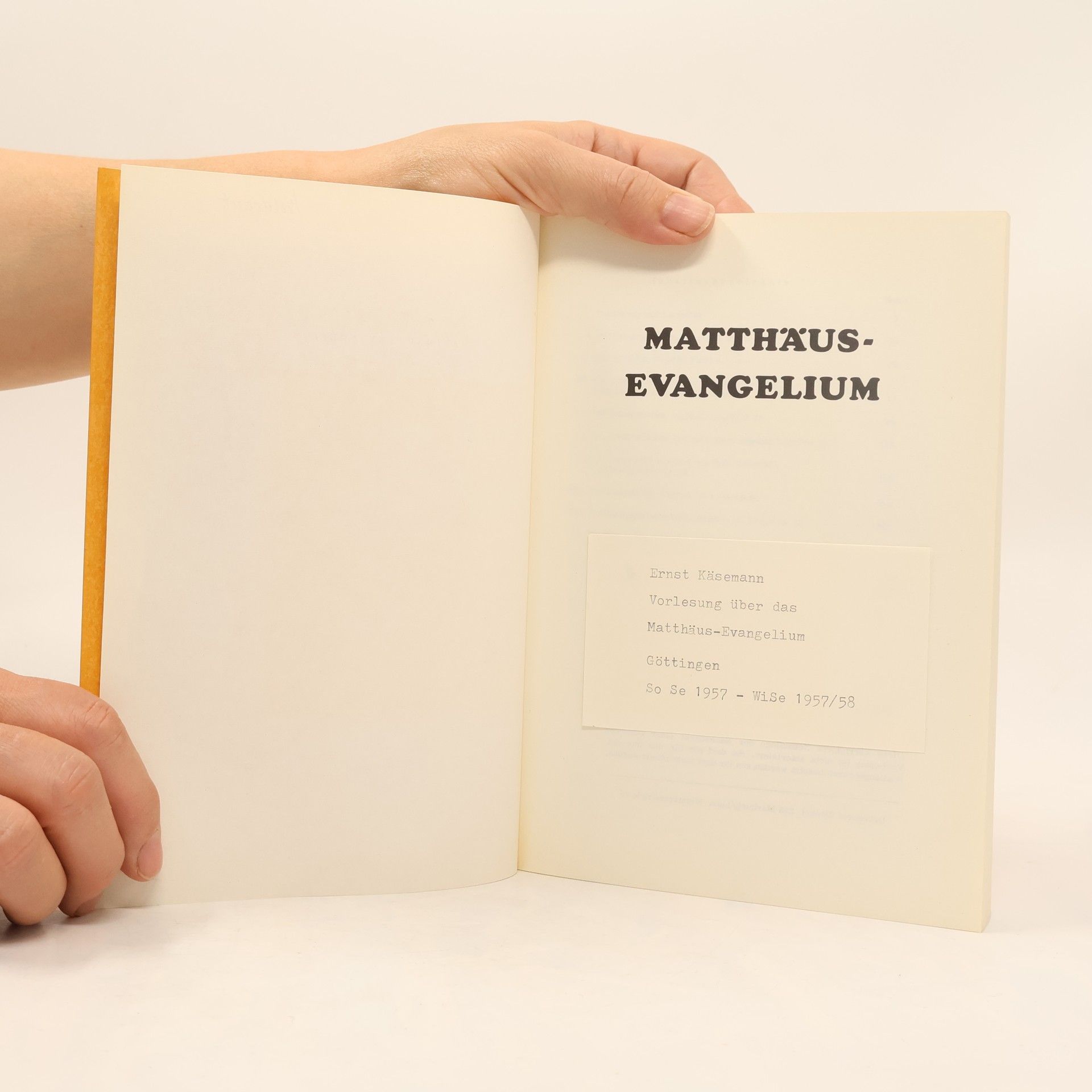 Kolektiv autorů Matthäus evangelium