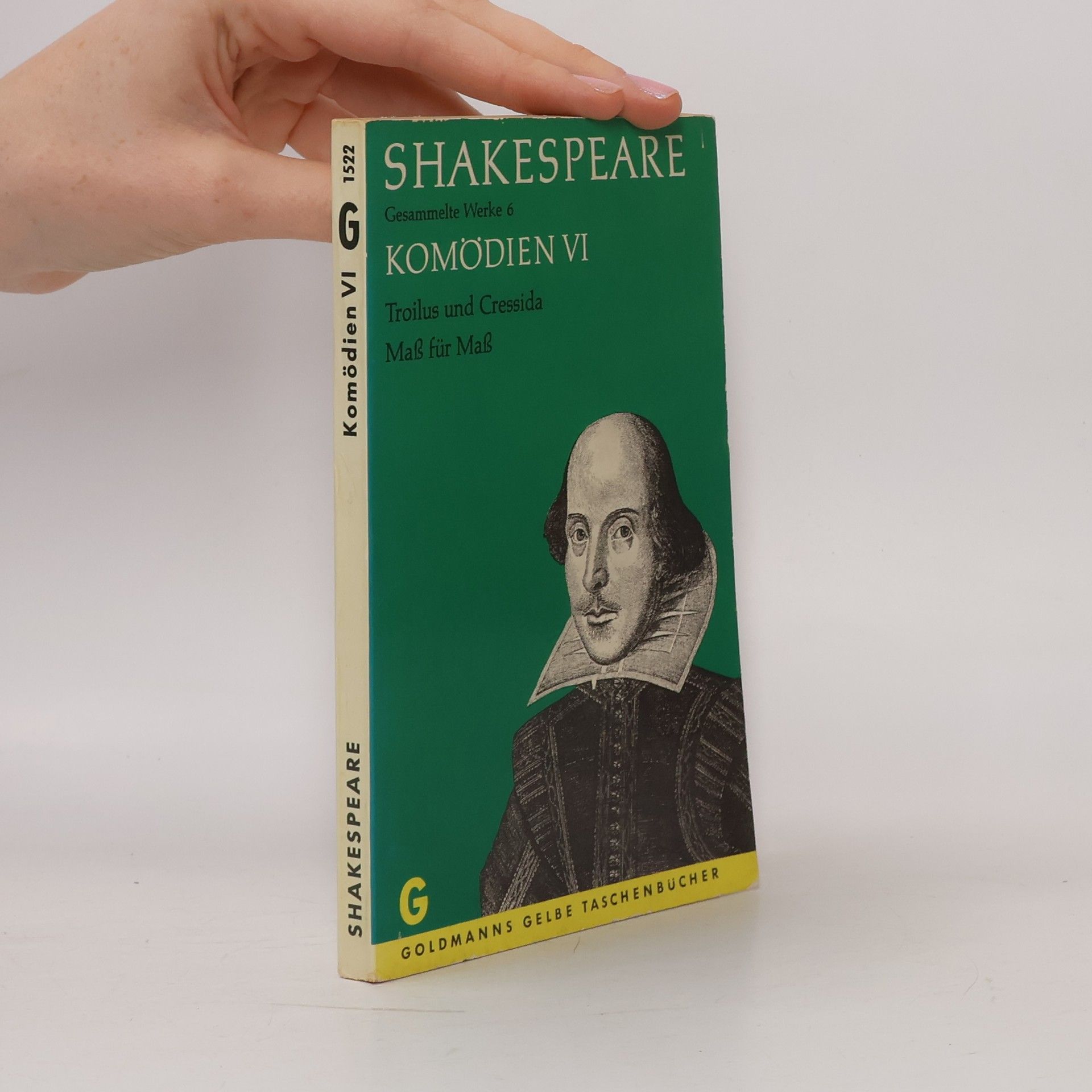 William Shakespeare Komödien VI. Troilus und Cressida. Maß für Maß