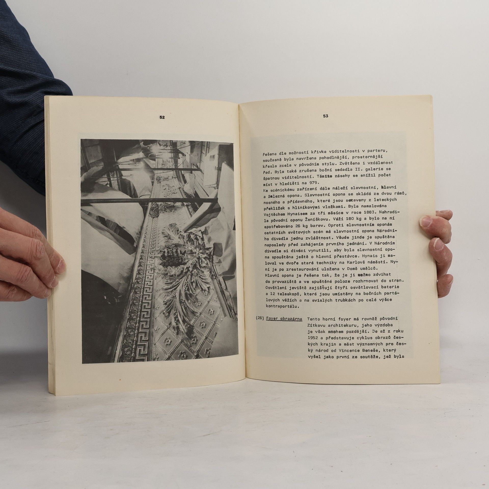 Autores varios Národní divadlo 1977 - 1983. Systemové školení o způsobu realizace stavby.