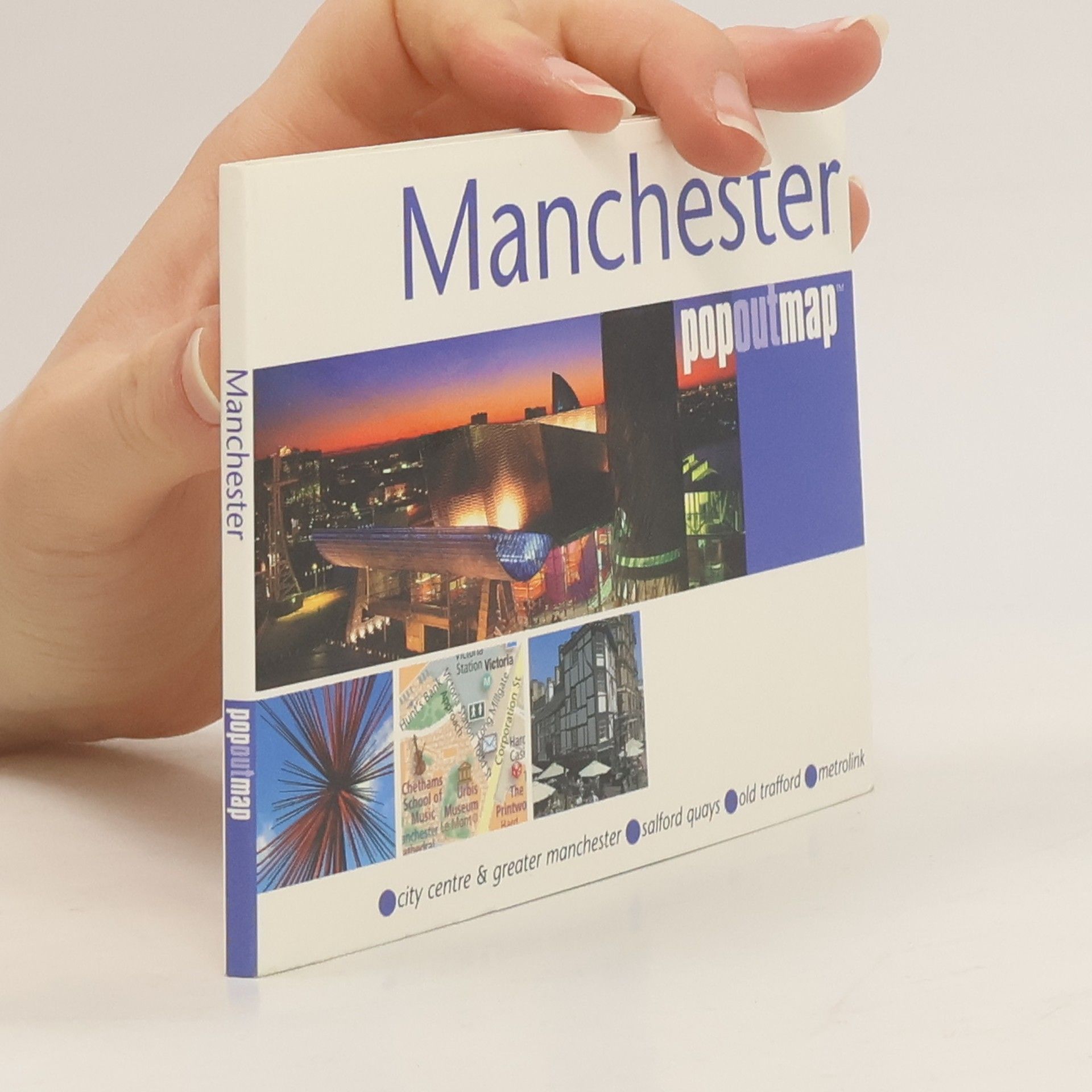 Compass Maps Manchester PopOut Map
