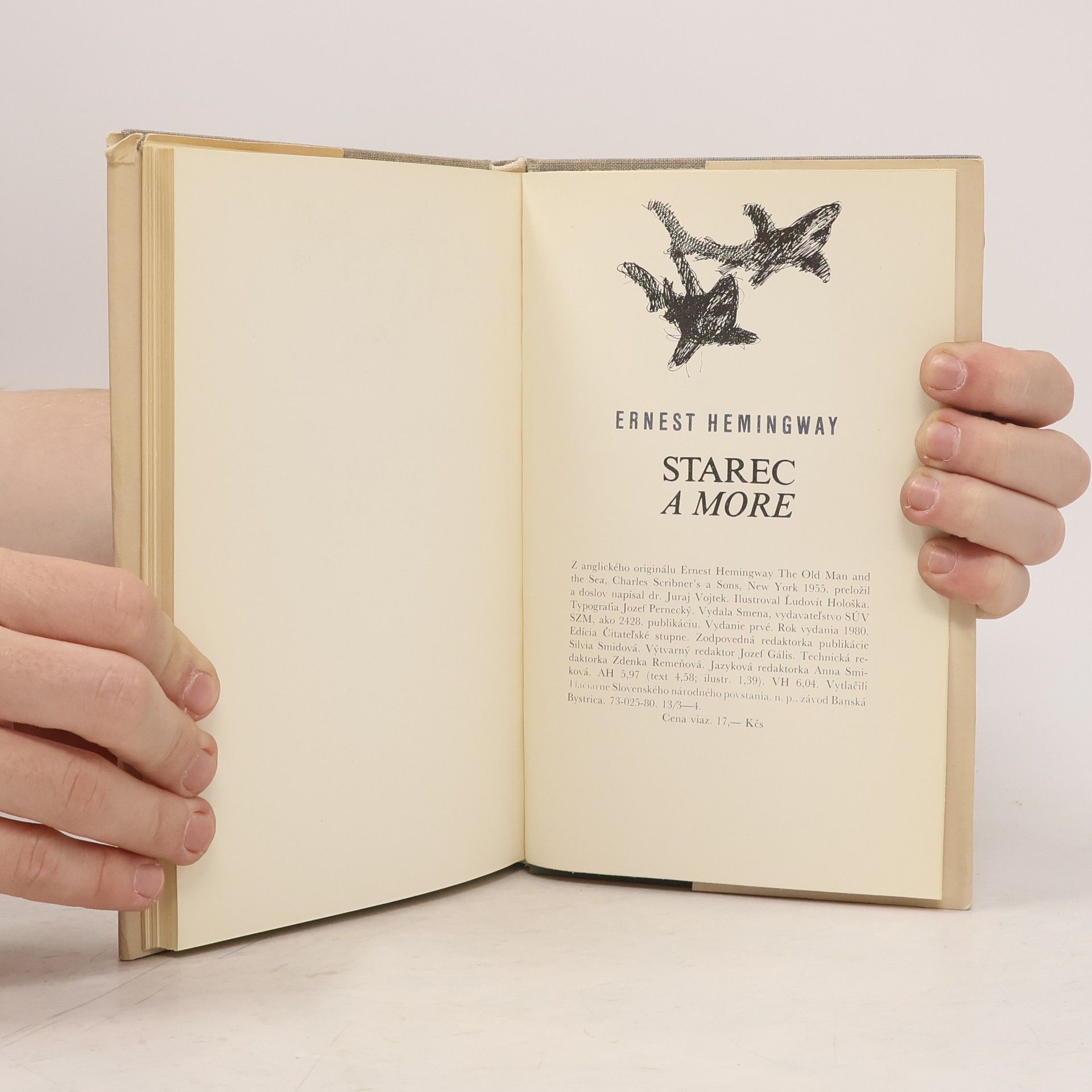 Ernest Hemingway Starec a more