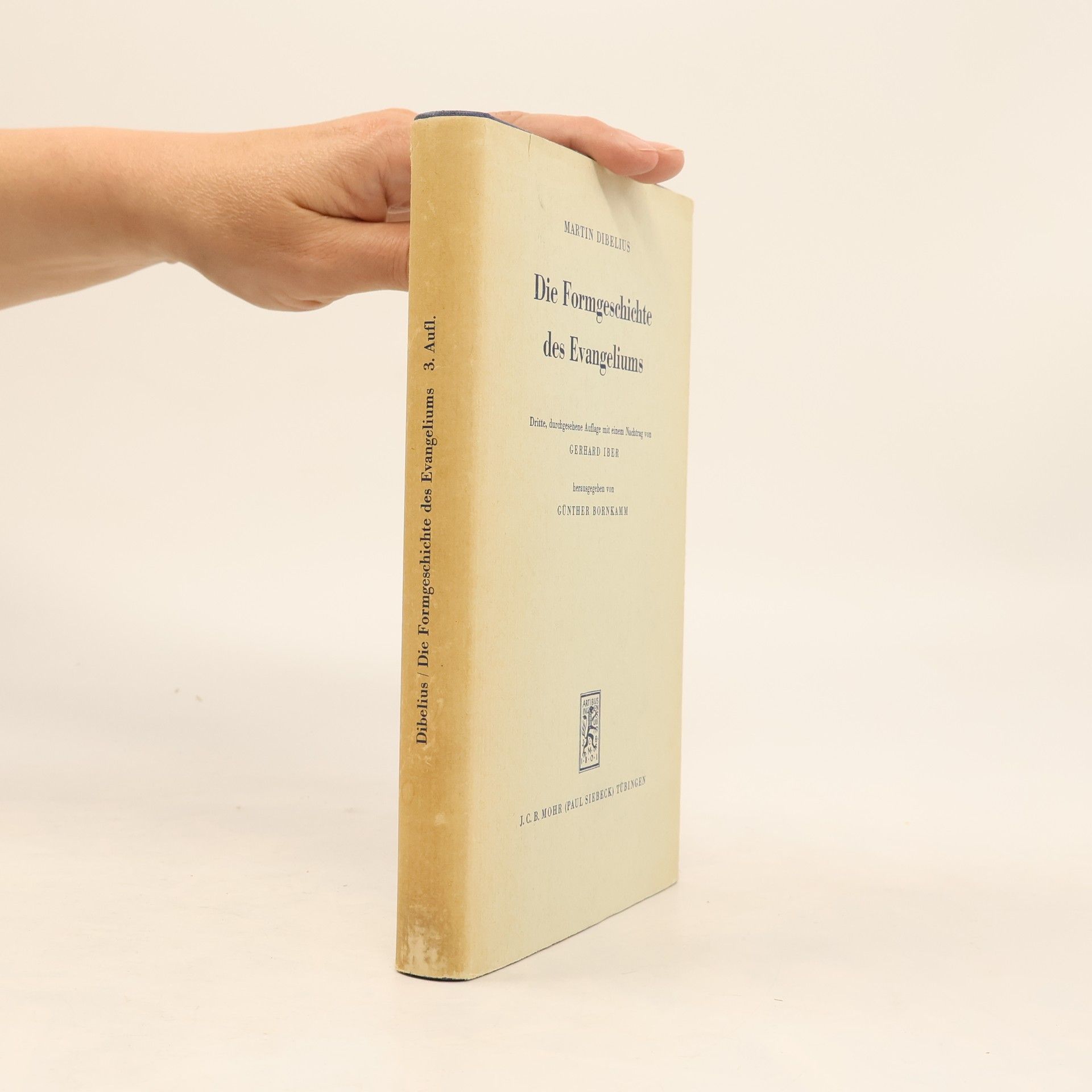Martin Dibelius Die Formgeschichte des Evangeliums