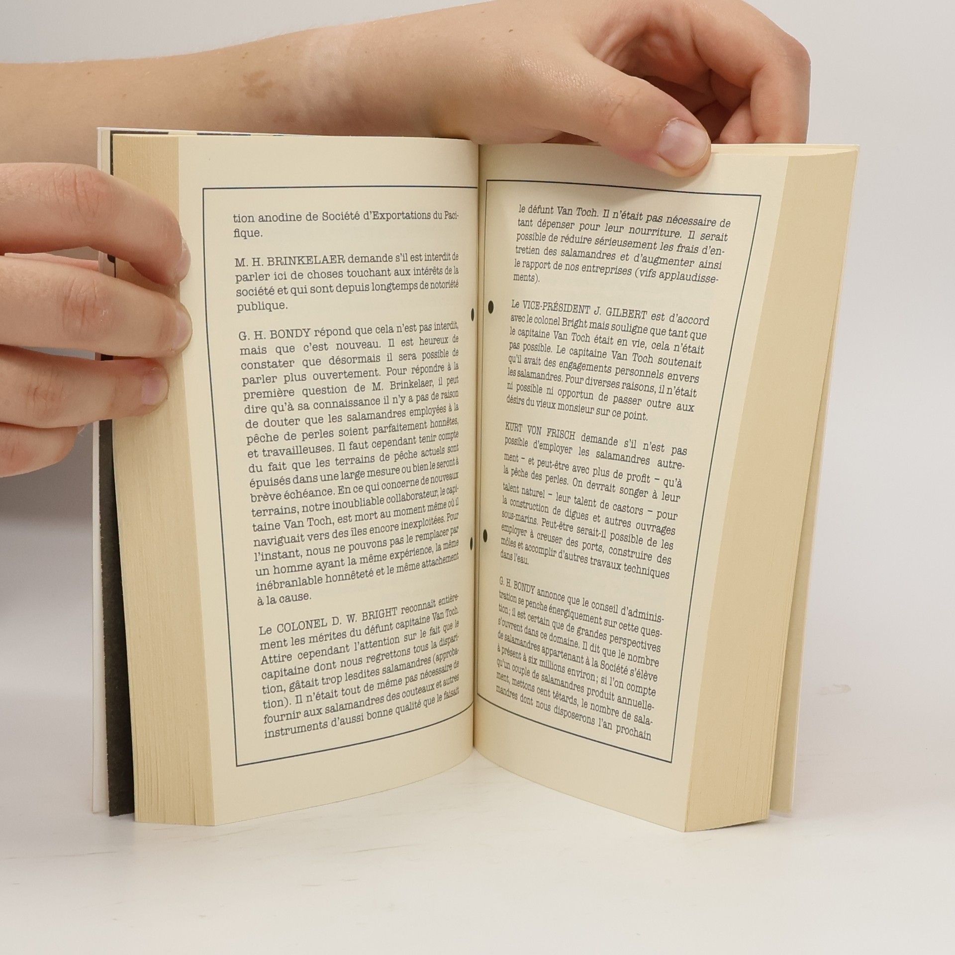 Karel Čapek La guerre des salamandres