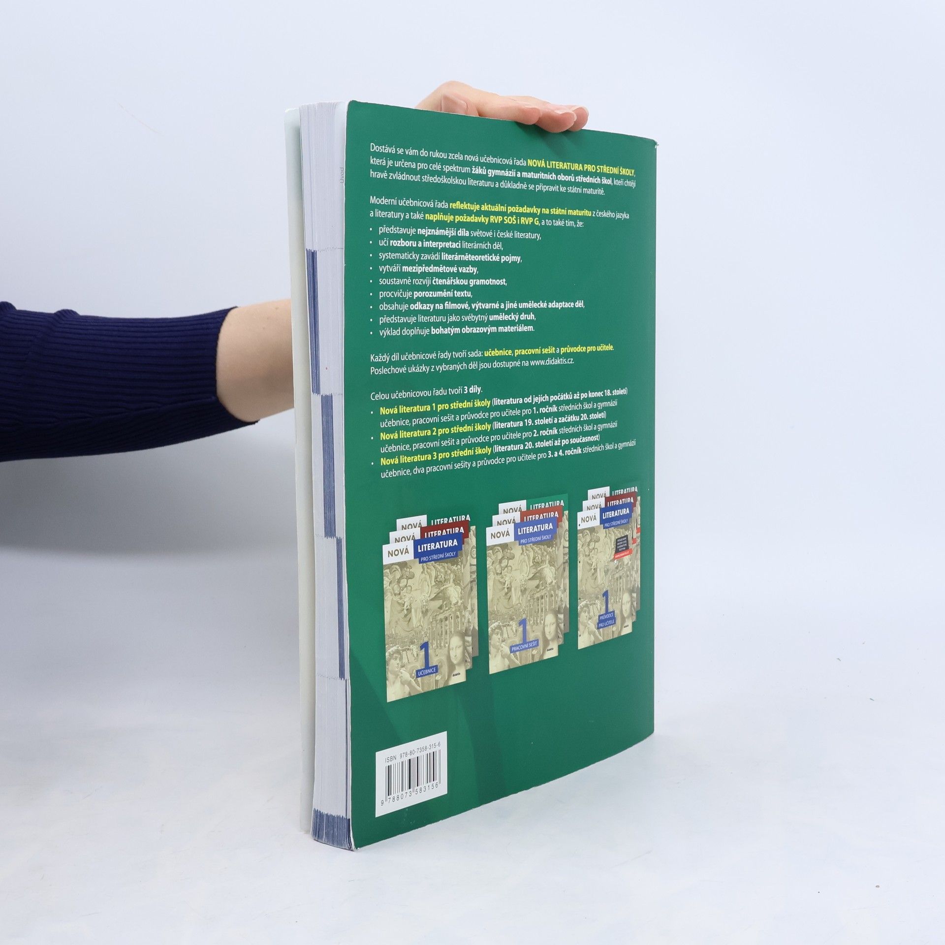 Various authors Nová literatura pro střední školy 3. Učebnice