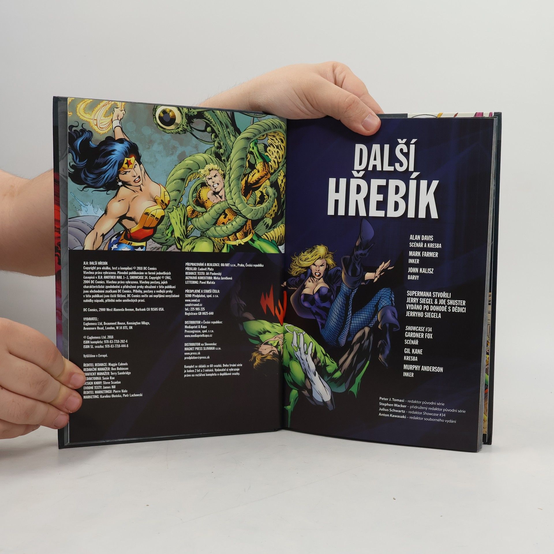 Alan Davis JLA. Další hřebík
