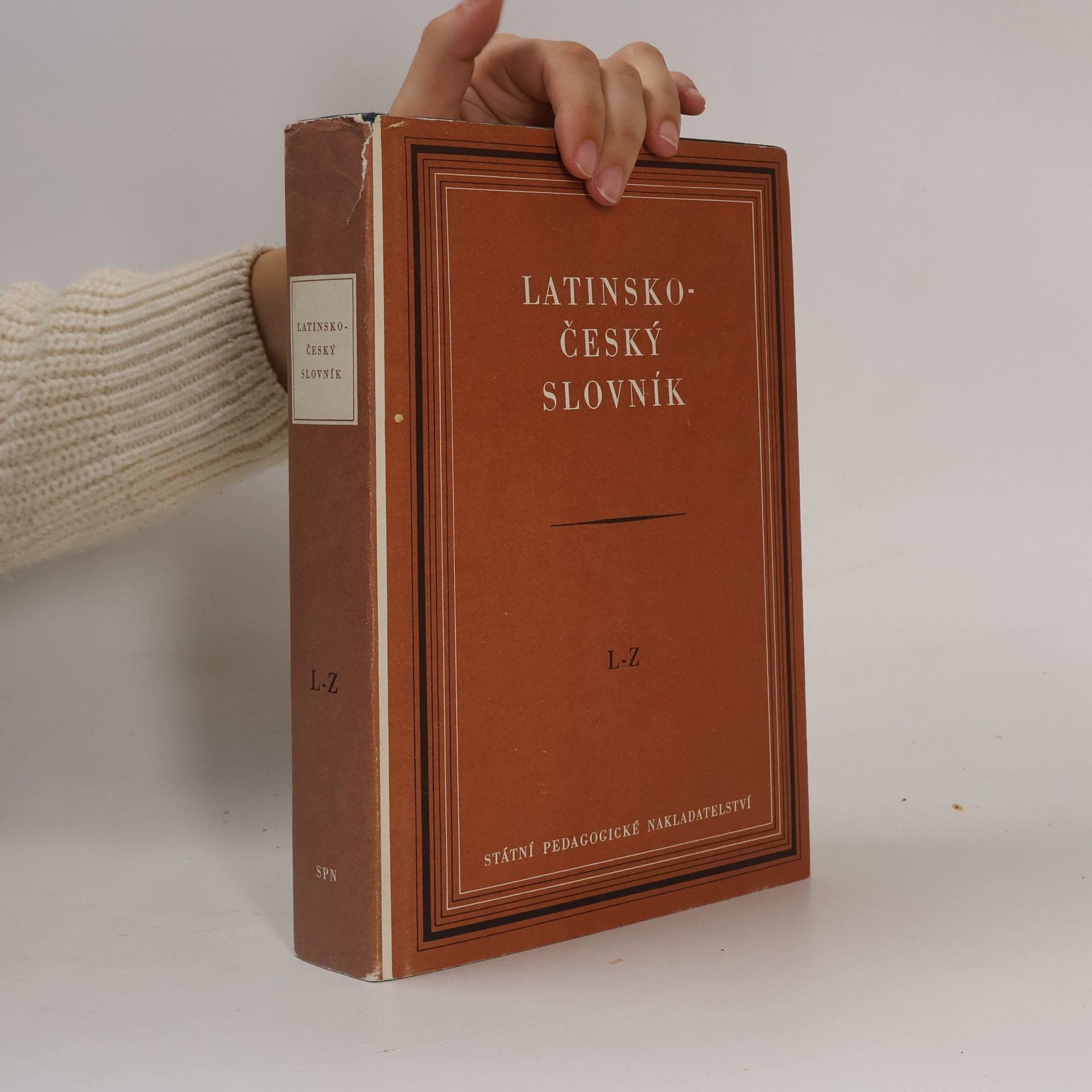 Autorenkollektiv Latinsko-český slovník L-Z