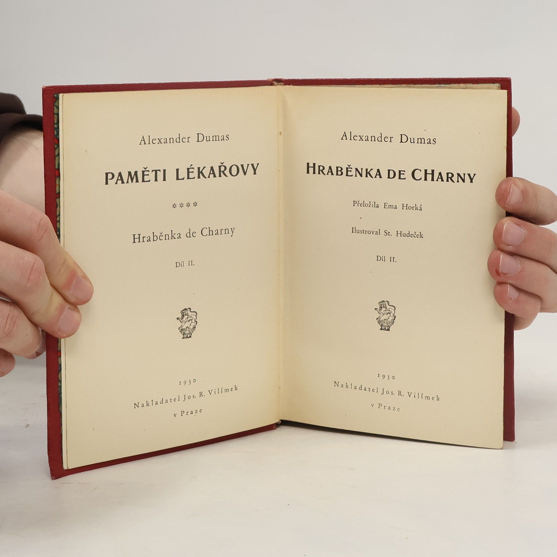 Alexandre Dumas Hraběnka de Charny II.