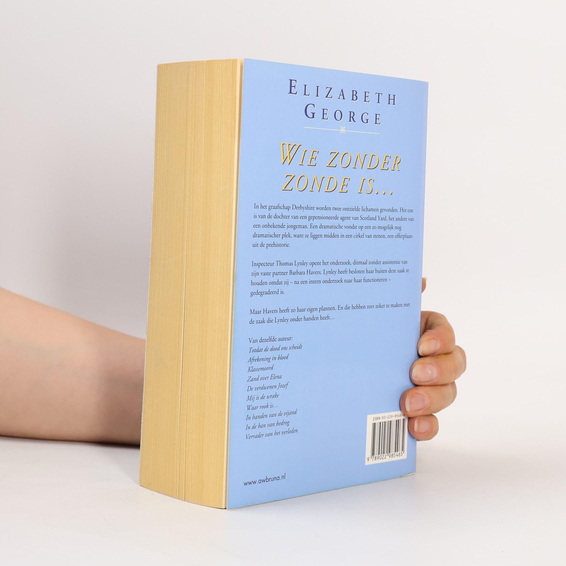 Susan Elizabeth George Wie zonder zonde is ...