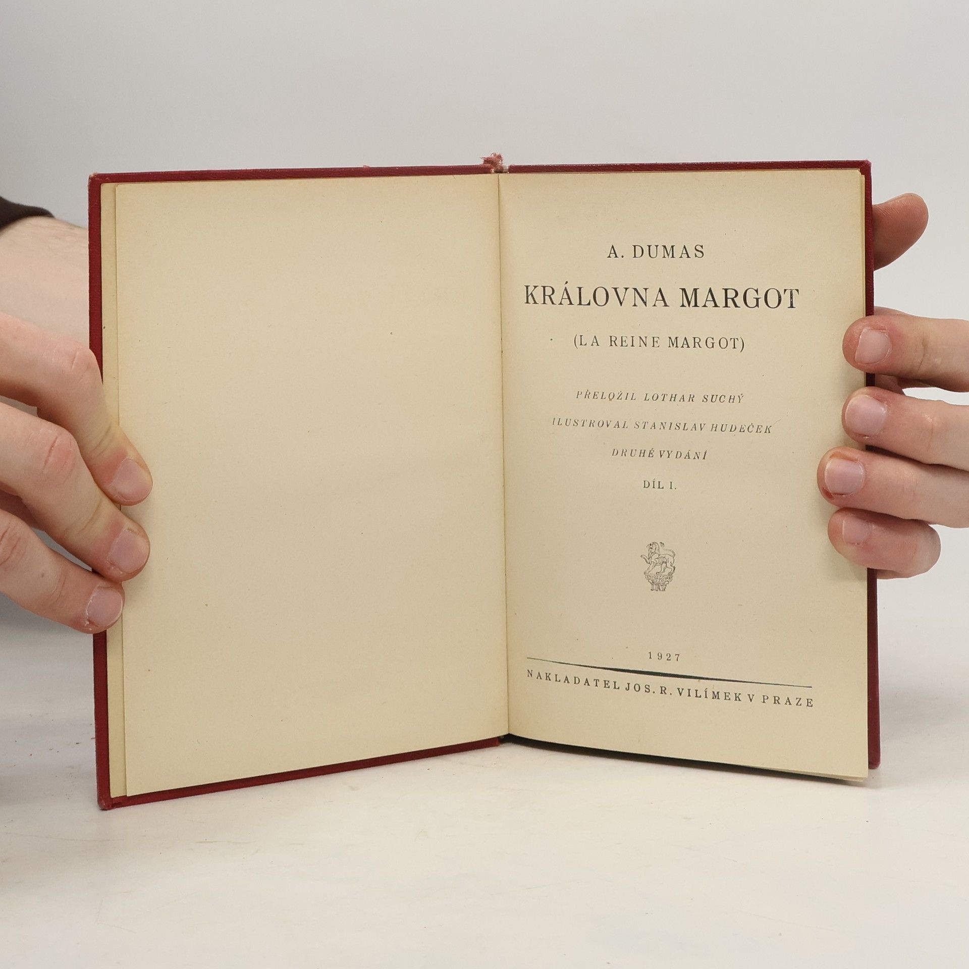 Alexandre Dumas starší Královna Margot. Díl I.