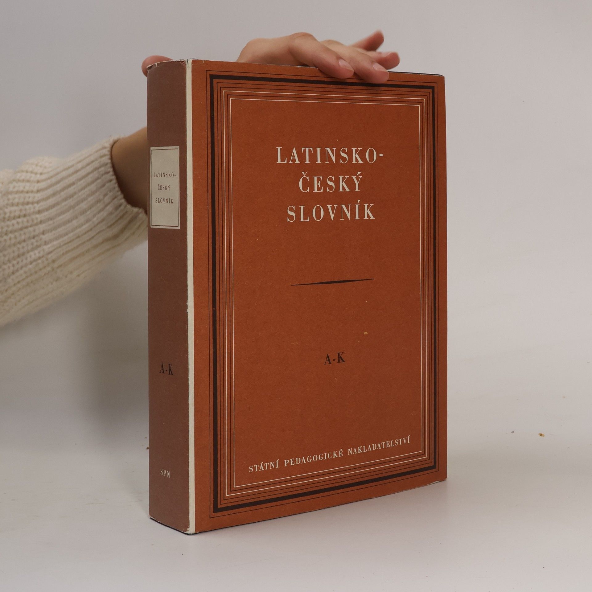 Josef Miroslav Pražák Latinsko-český slovník A-K