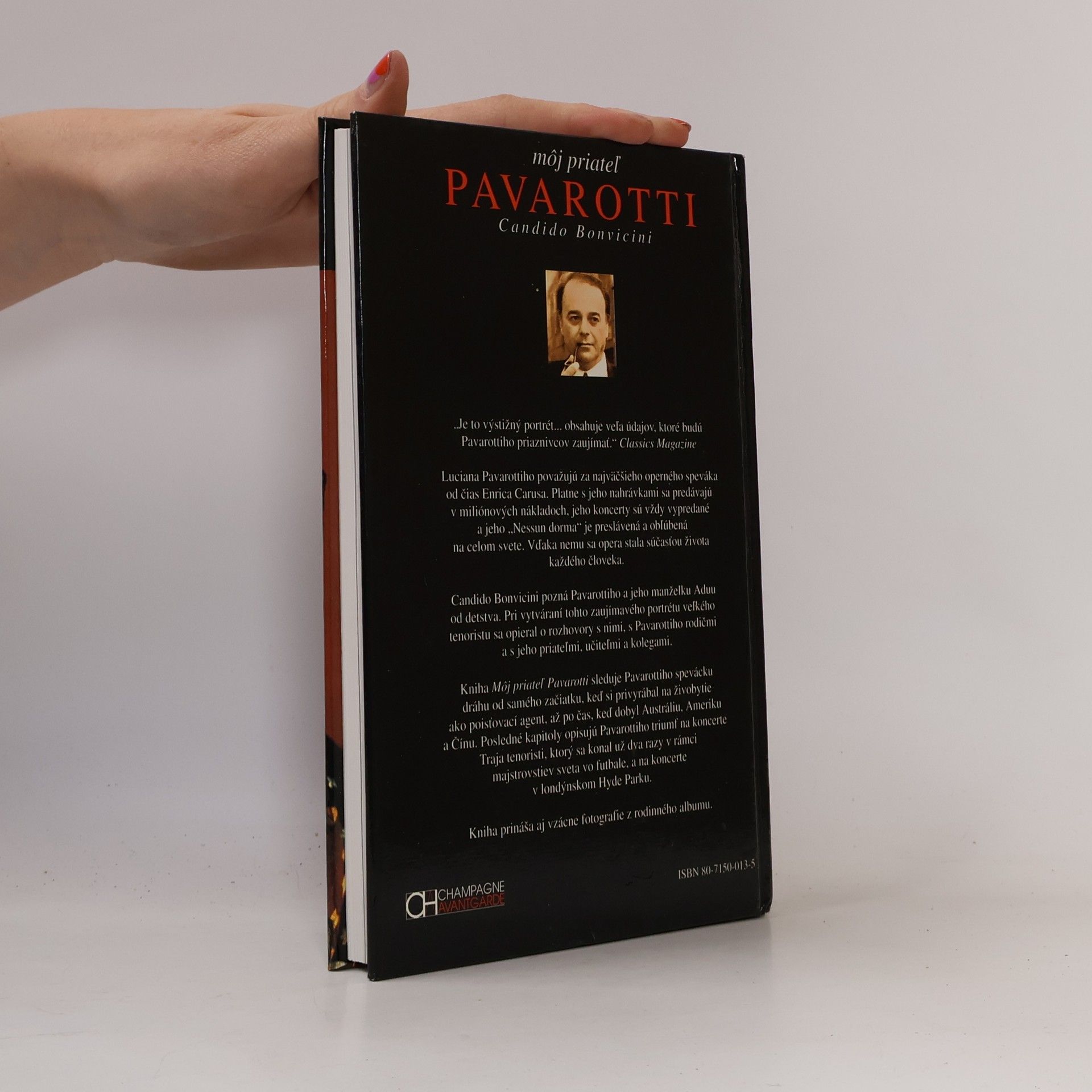 Candido Bonvincini Môj priateľ Pavarotti