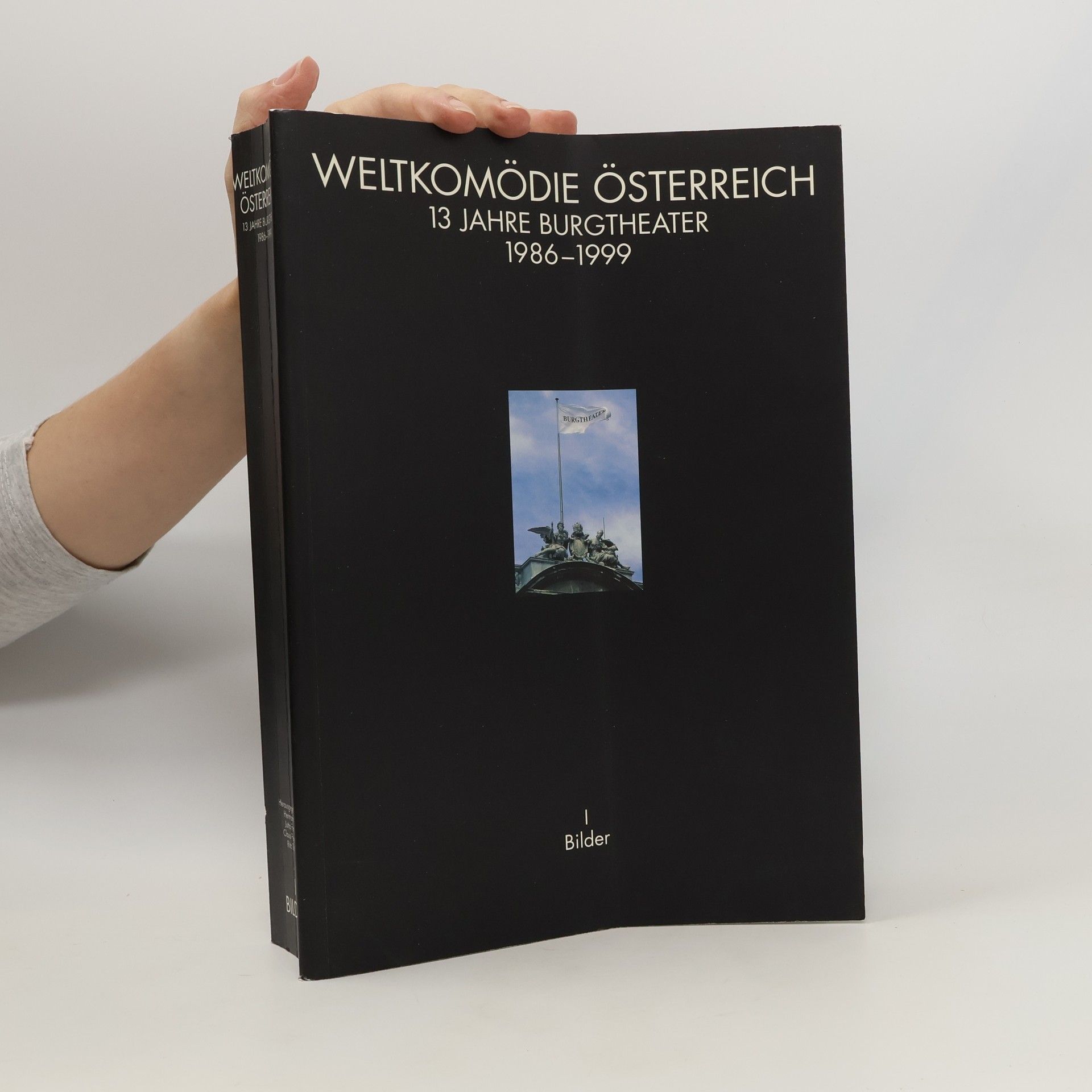 Michael Bilder Weltkomödie Österreich. 13 Jahre Burgtheater. 1986-1999