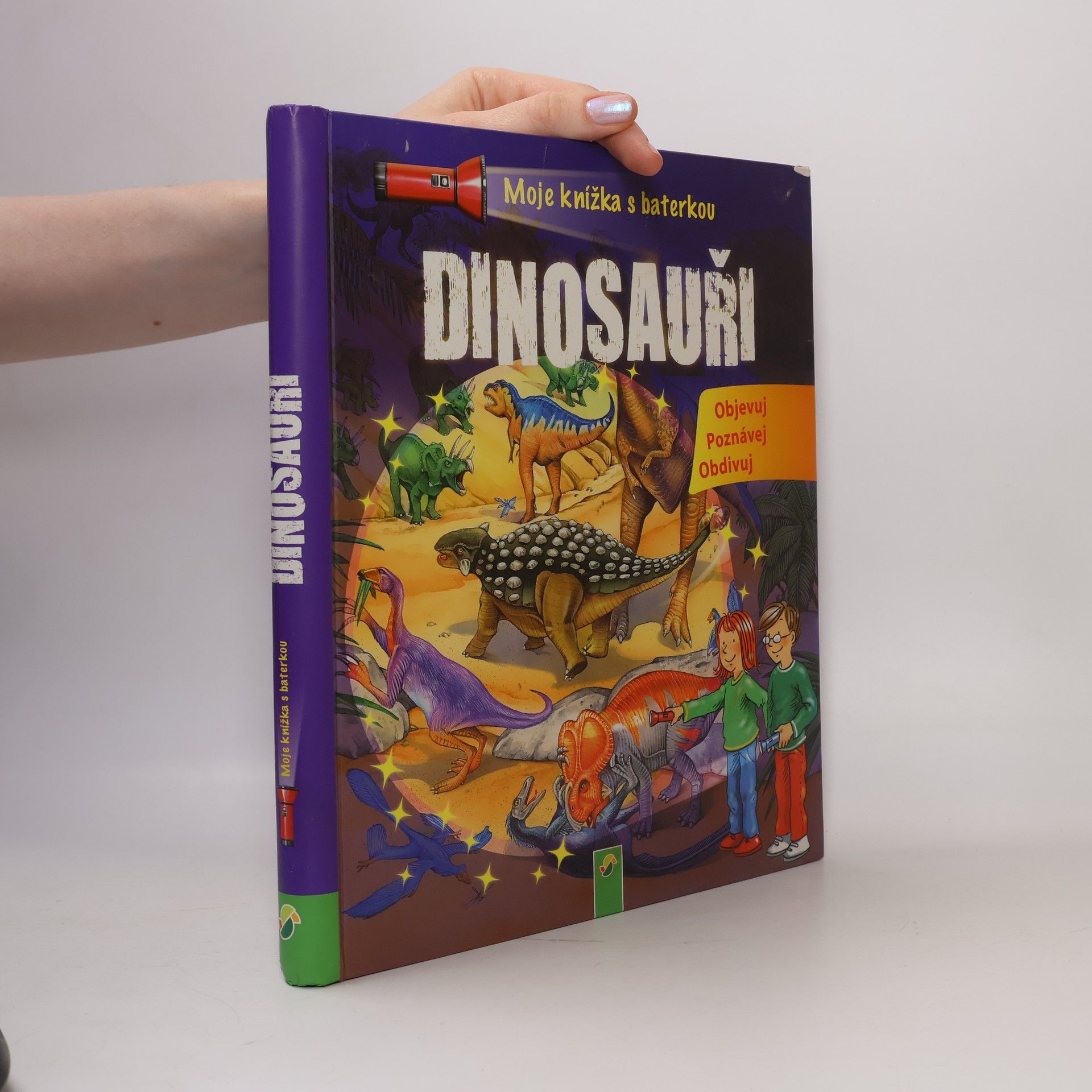 Brigitte Hoffmann Dinosauři. Moje knížka s baterkou