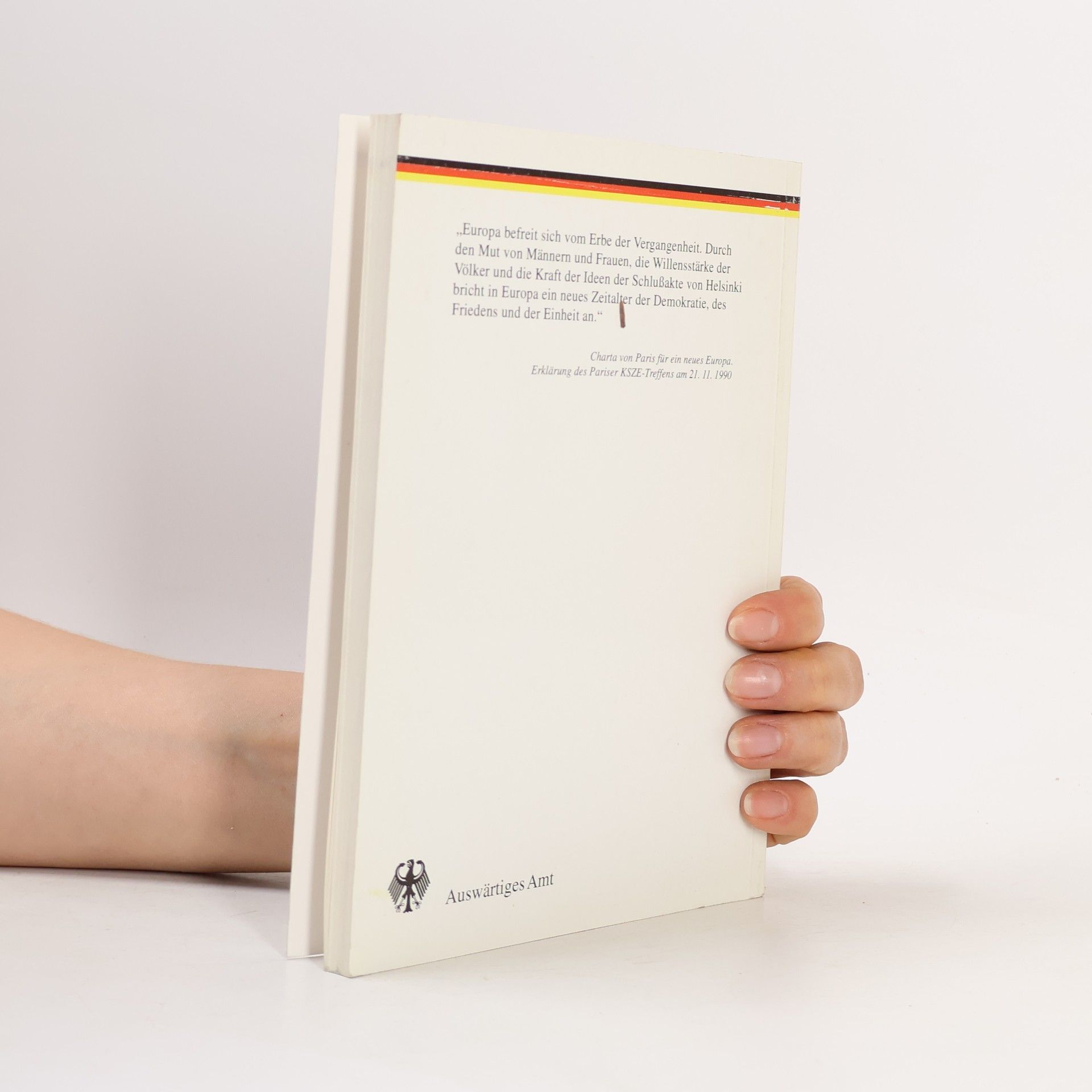 Kolektív autorov Sicherheit und Zusammenarbeit in Europa: Dokumentation zum KSZE-Prozeß 1990/91