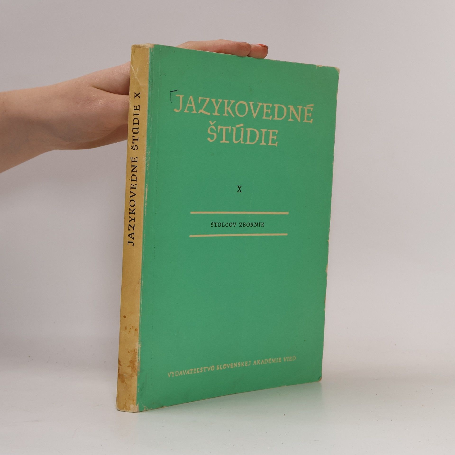 Collectif d'auteurs Jazykovedné štúdie X