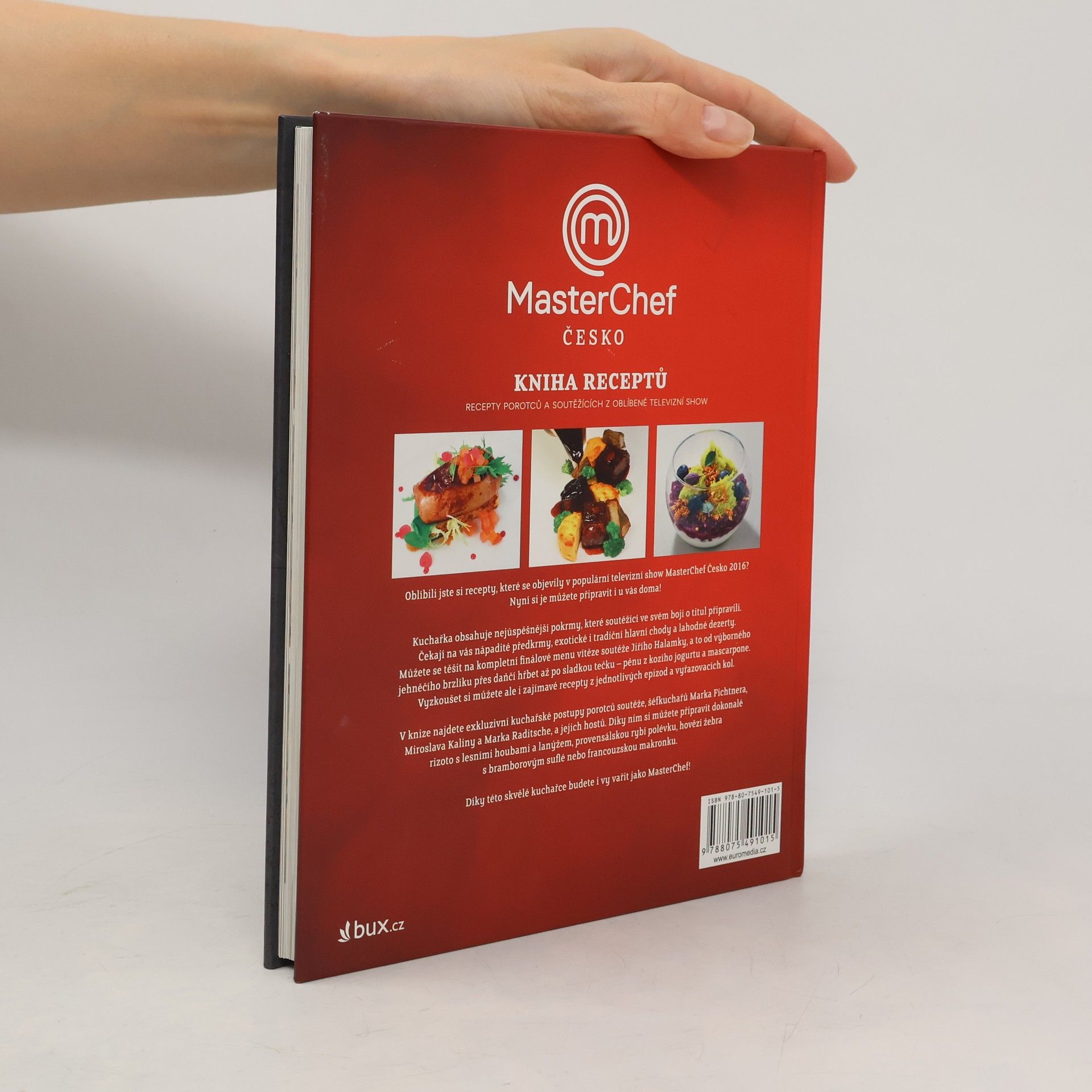 Kolektiv autorů MasterChef Česko. Kniha receptů