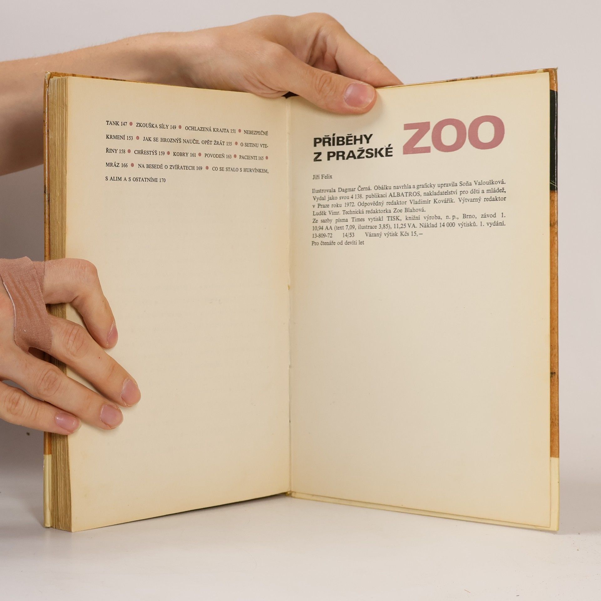Jiří Felix Příběhy z pražské Zoo
