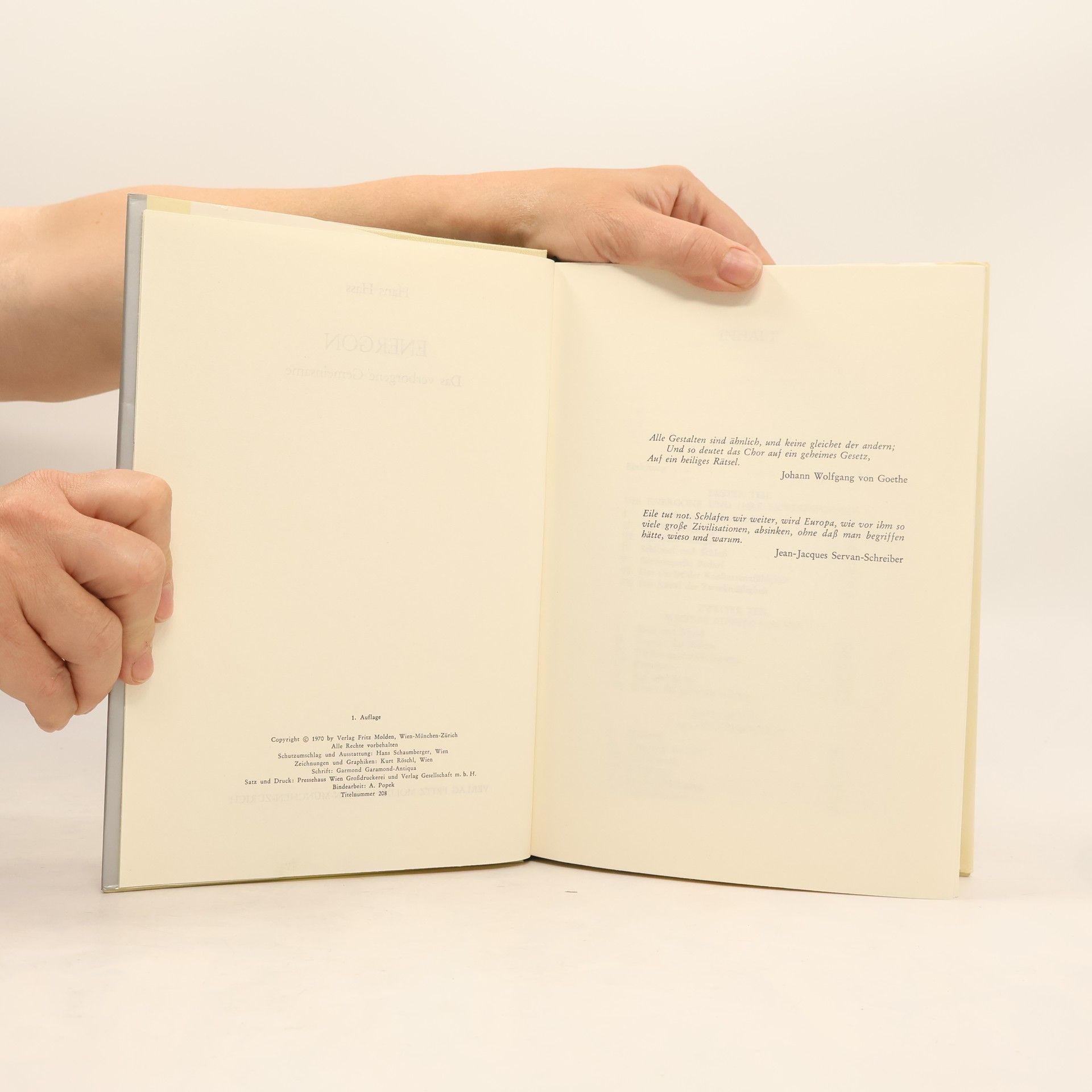 Hans Hass Energon. Das verborgene Gemeinsame