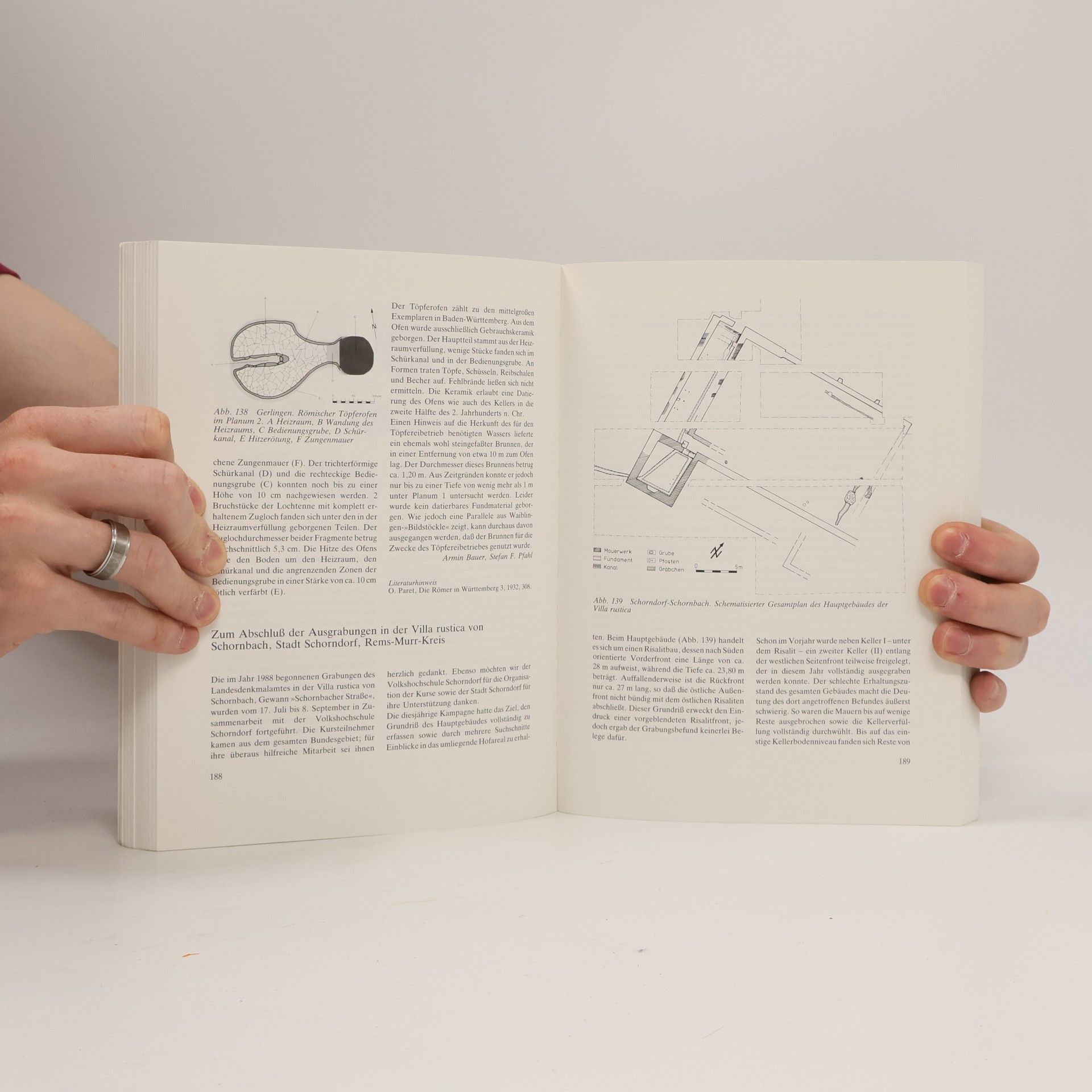 Autorenkollektiv Archäologische Ausgrabungen in Baden. Württemberg 1989