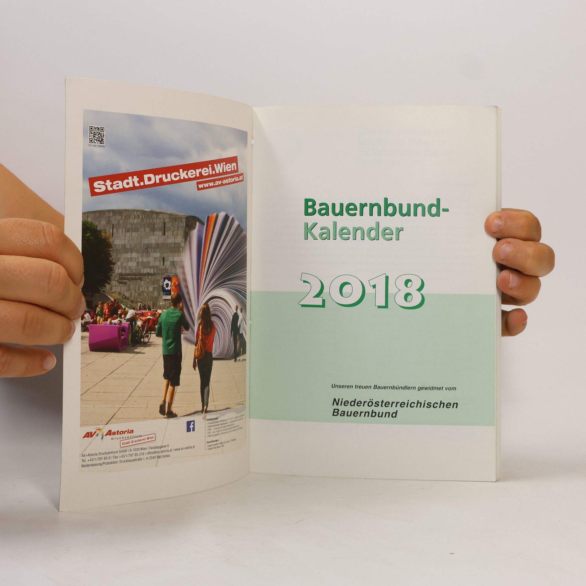 Kolektív autorov Bauernbundkalender 2018