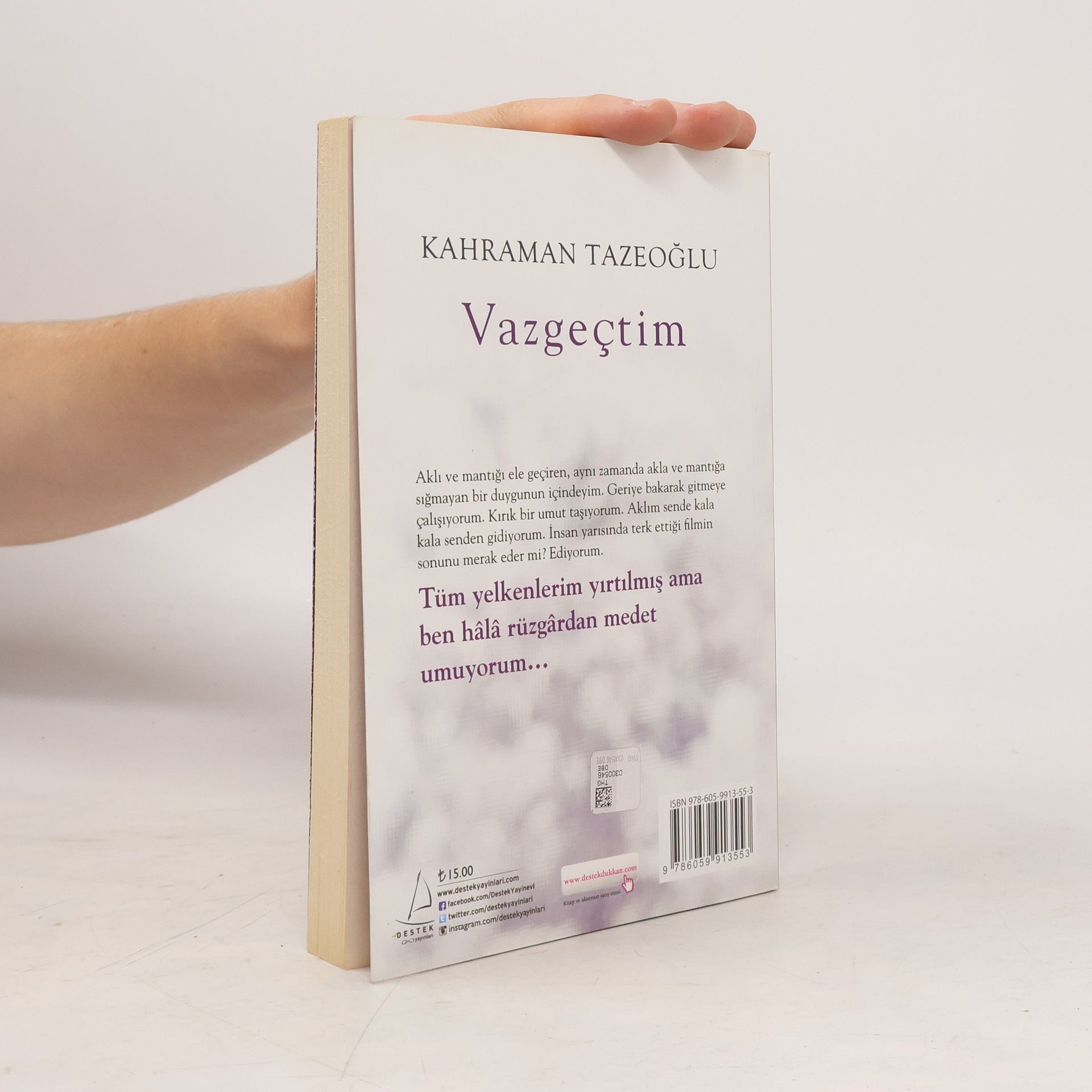 Kahraman Tazeoglu Vazgectim - insan sebepsiz yere terk eder mi sevdigini?