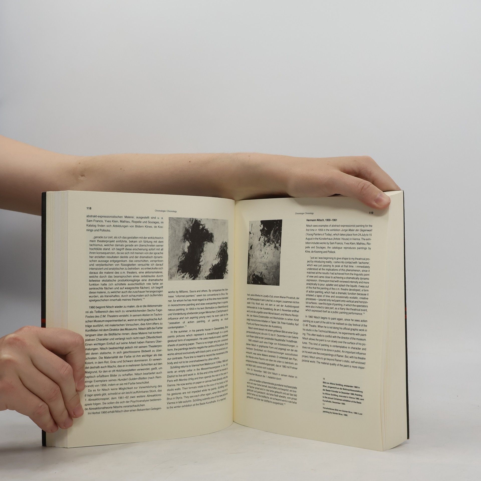 Günter Brus Wiener Aktionismus. Viennese actionism. Band Volume 1.