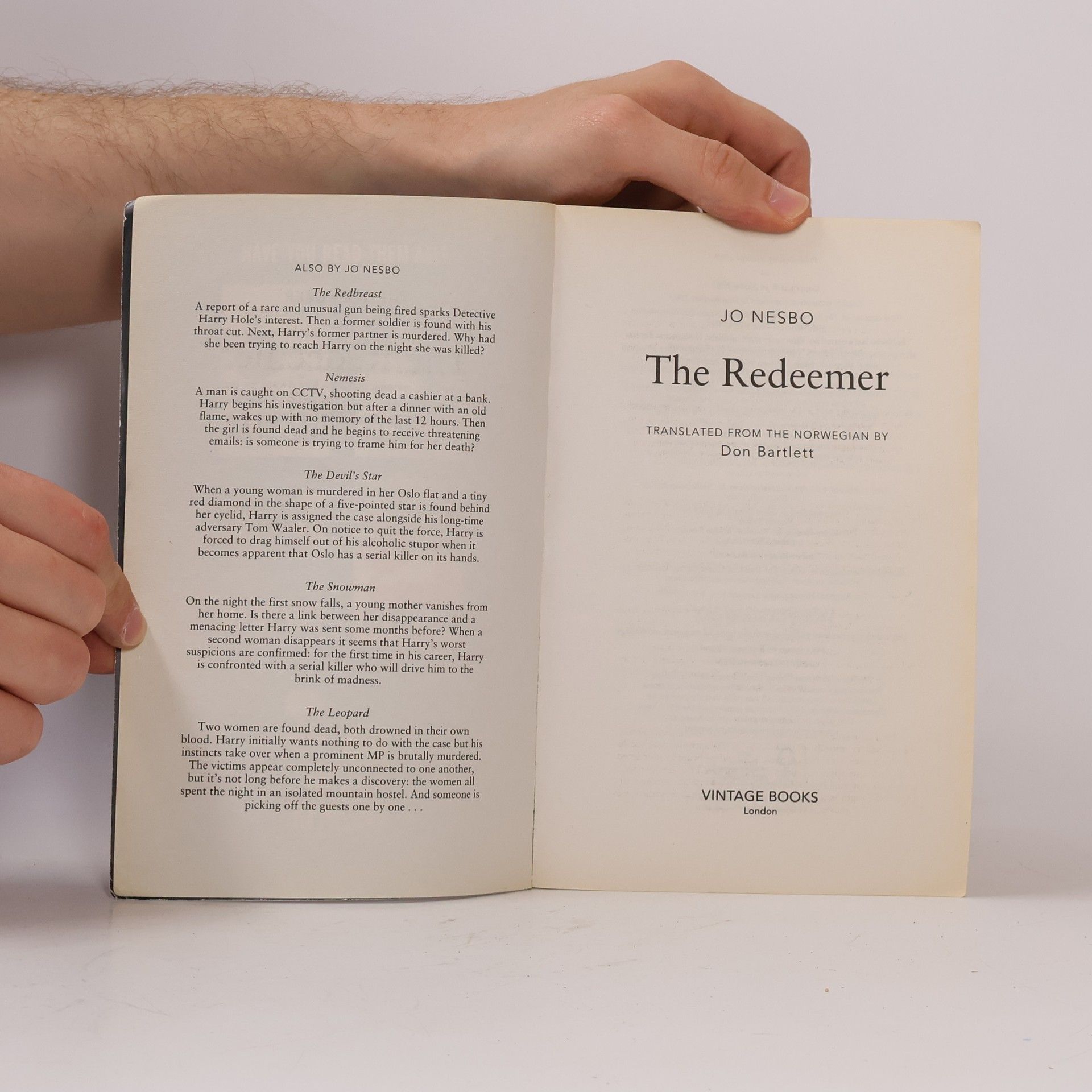 Jo Nesbø The Redeemer
