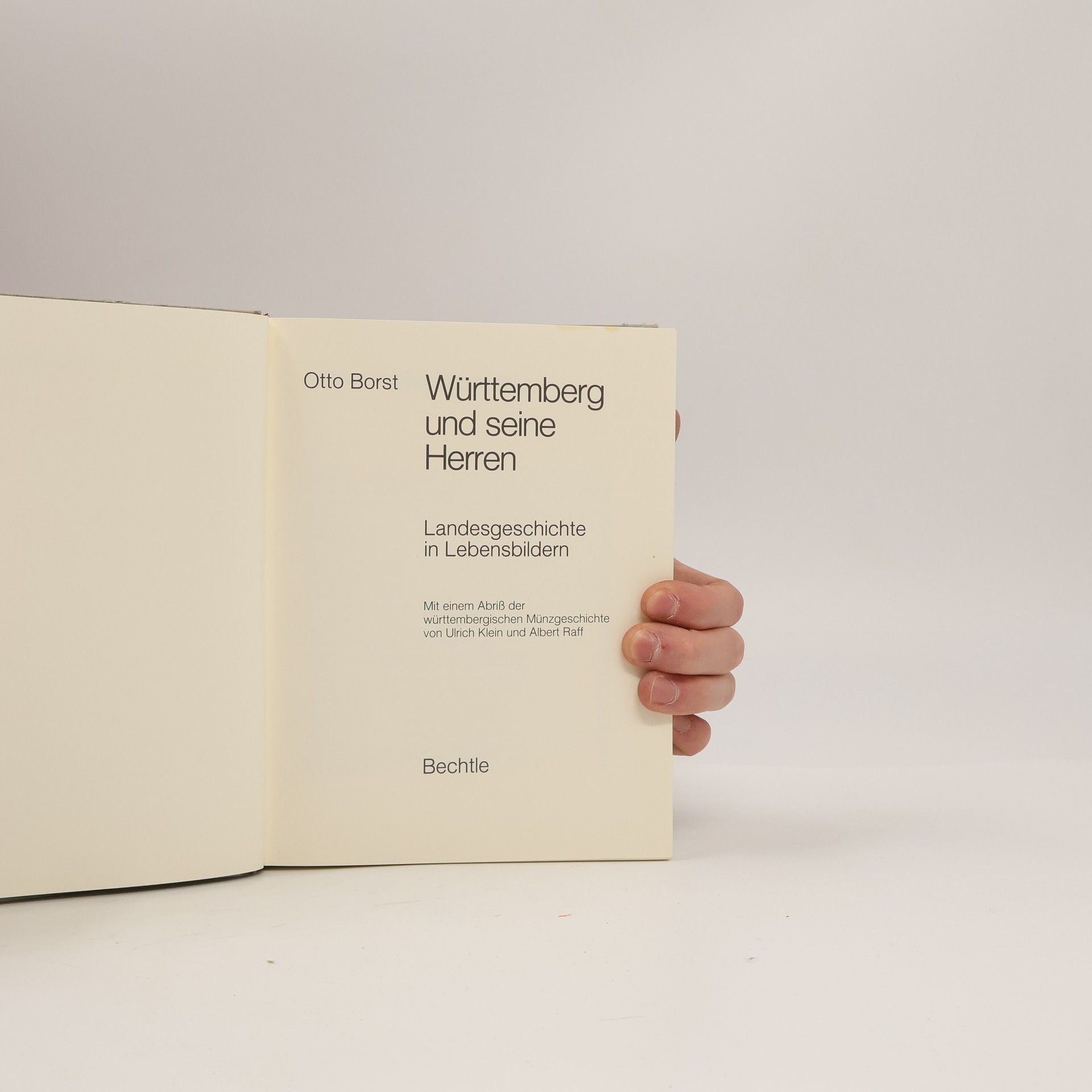 Otto Borst Württemberg und seine Herren