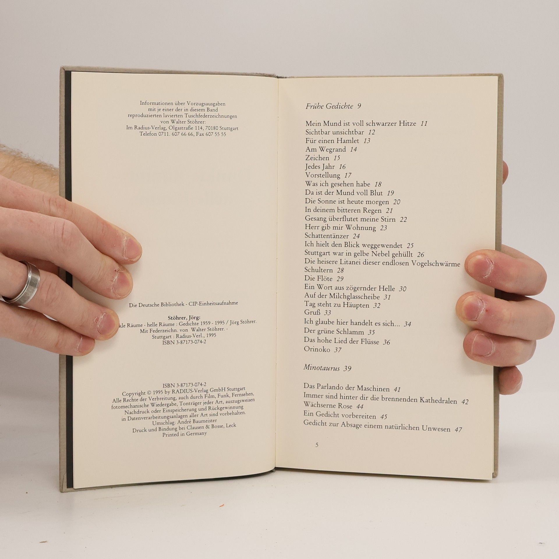 Jörg Stöhrer Dunkle Räume, helle Räume