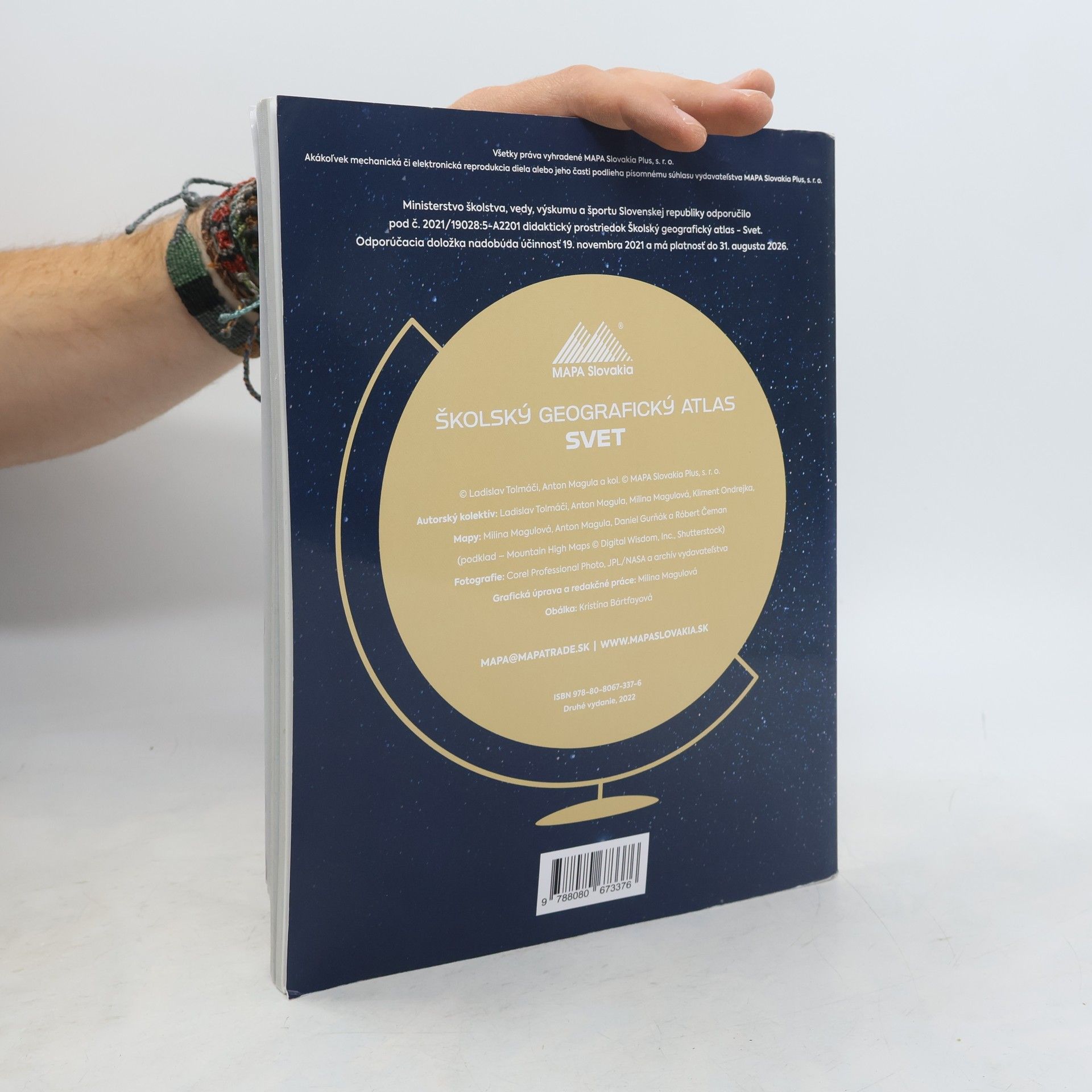 Ladislav Tolmáči Školský geografický atlas Svet